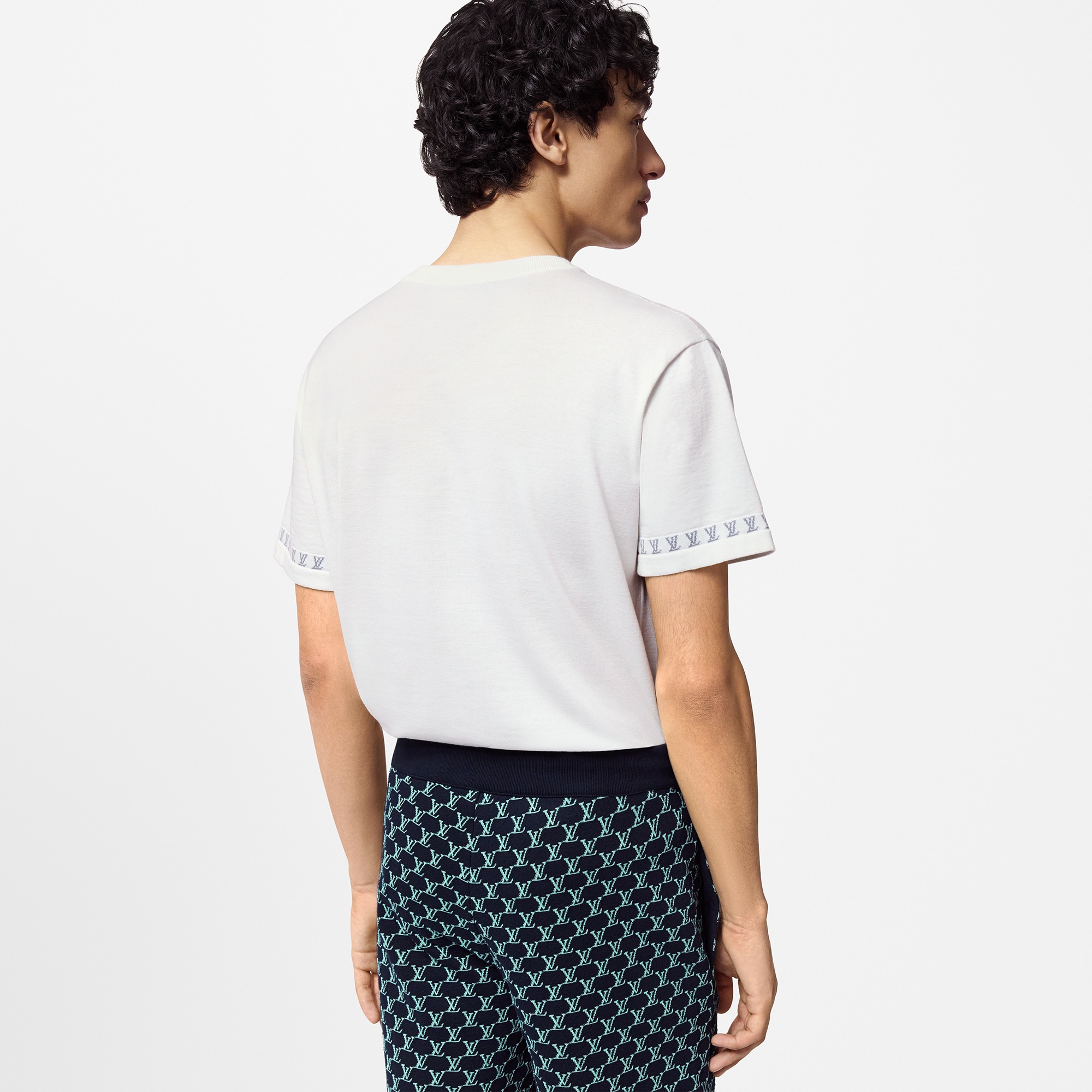 Camiseta de manga corta en algodón  Hombre Prêt-à-Porter Todo Prêt-à-Porter | LOUIS VUITTON (Zoom de producto)
