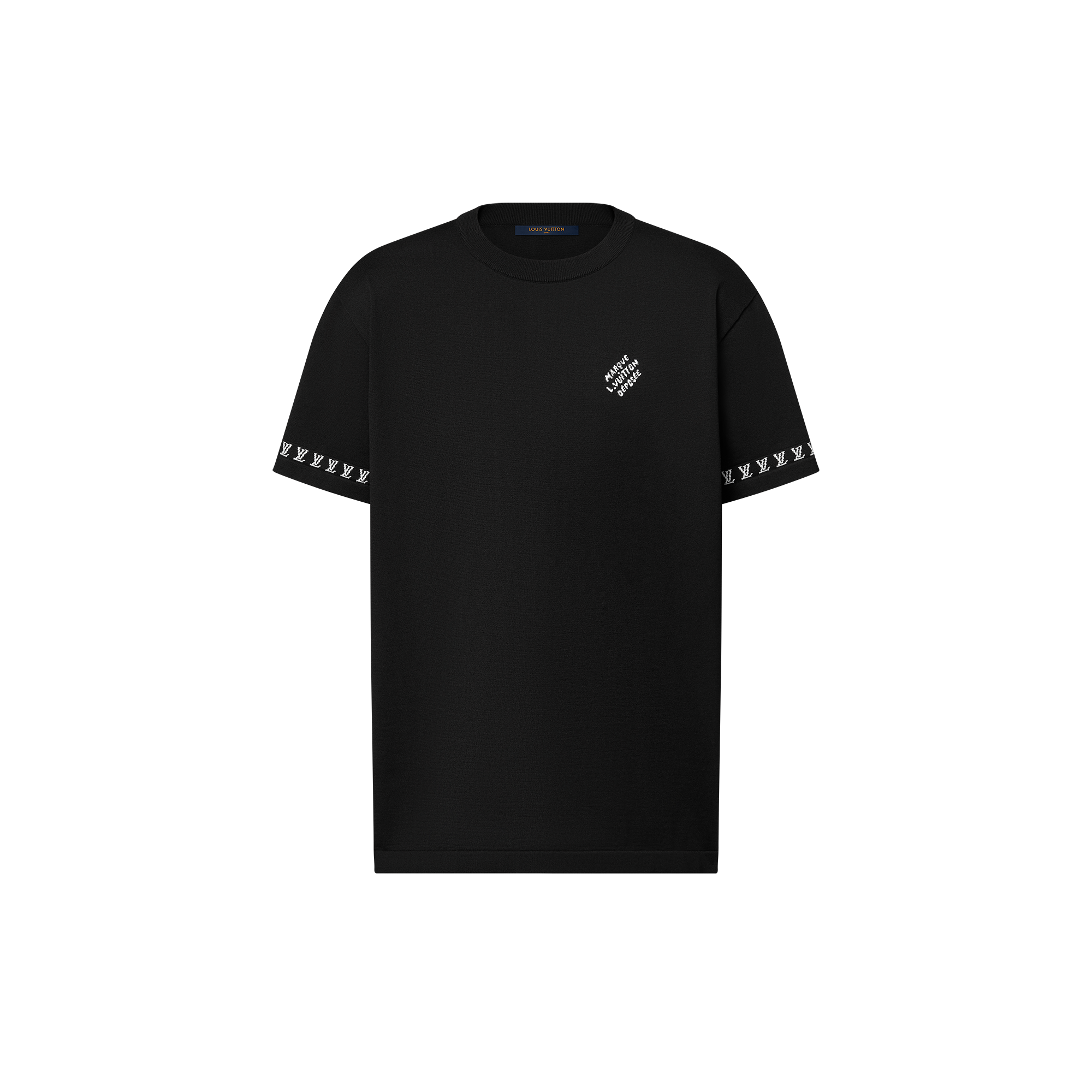 Camiseta de manga corta en algodón  Hombre Prêt-à-Porter Punto y sudaderas | LOUIS VUITTON (Zoom de producto)