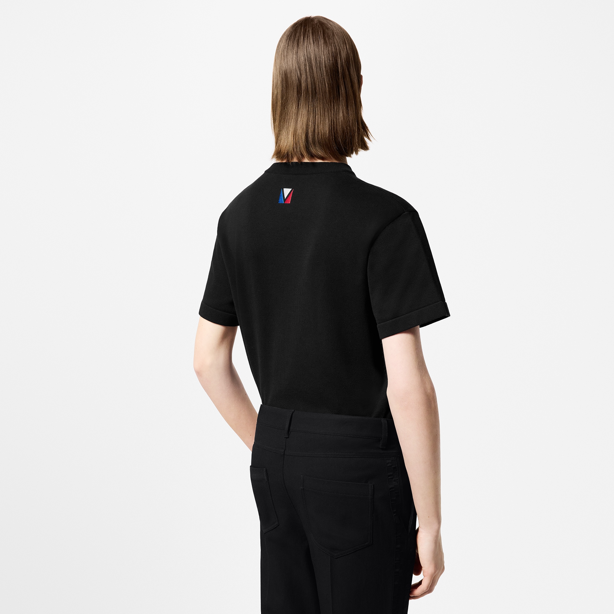 Camiseta de manga corta en algodón  Hombre Prêt-à-Porter Punto y sudaderas | LOUIS VUITTON (Zoom de producto)