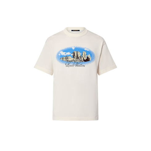 Camiseta de manga corta en algodón Hombre Prêt-à-Porter Punto y sudaderas | LOUIS VUITTON (Zoom de producto)