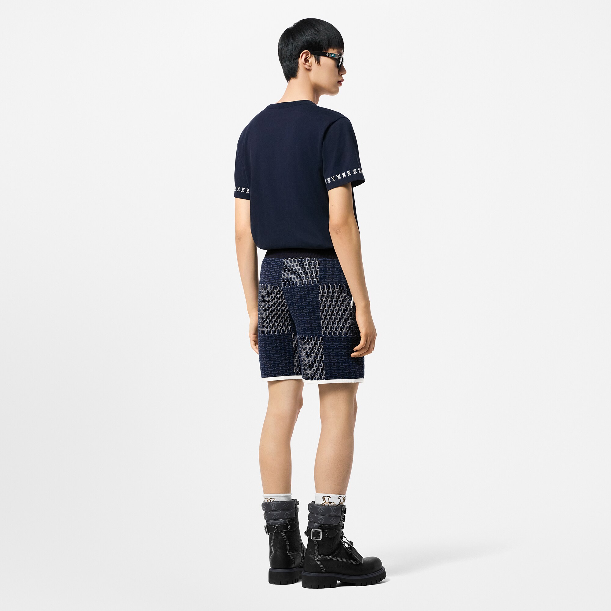 Camiseta de manga corta y cuello redondo  Hombre Prêt-à-Porter Todo Prêt-à-Porter | LOUIS VUITTON (Zoom de producto)