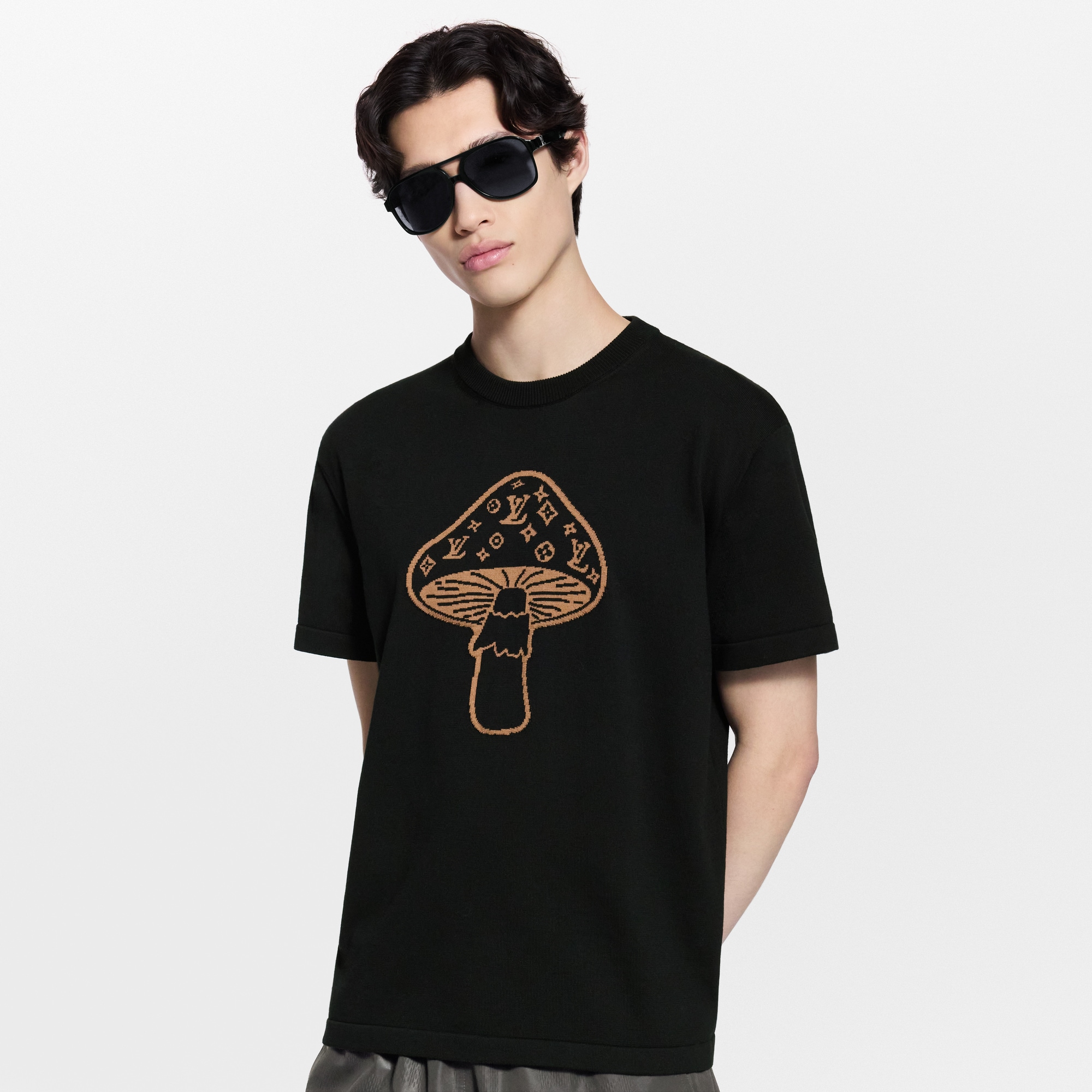 Camiseta de manga corta y cuello redondo  Hombre Prêt-à-Porter Todo Prêt-à-Porter | LOUIS VUITTON (Zoom de producto)