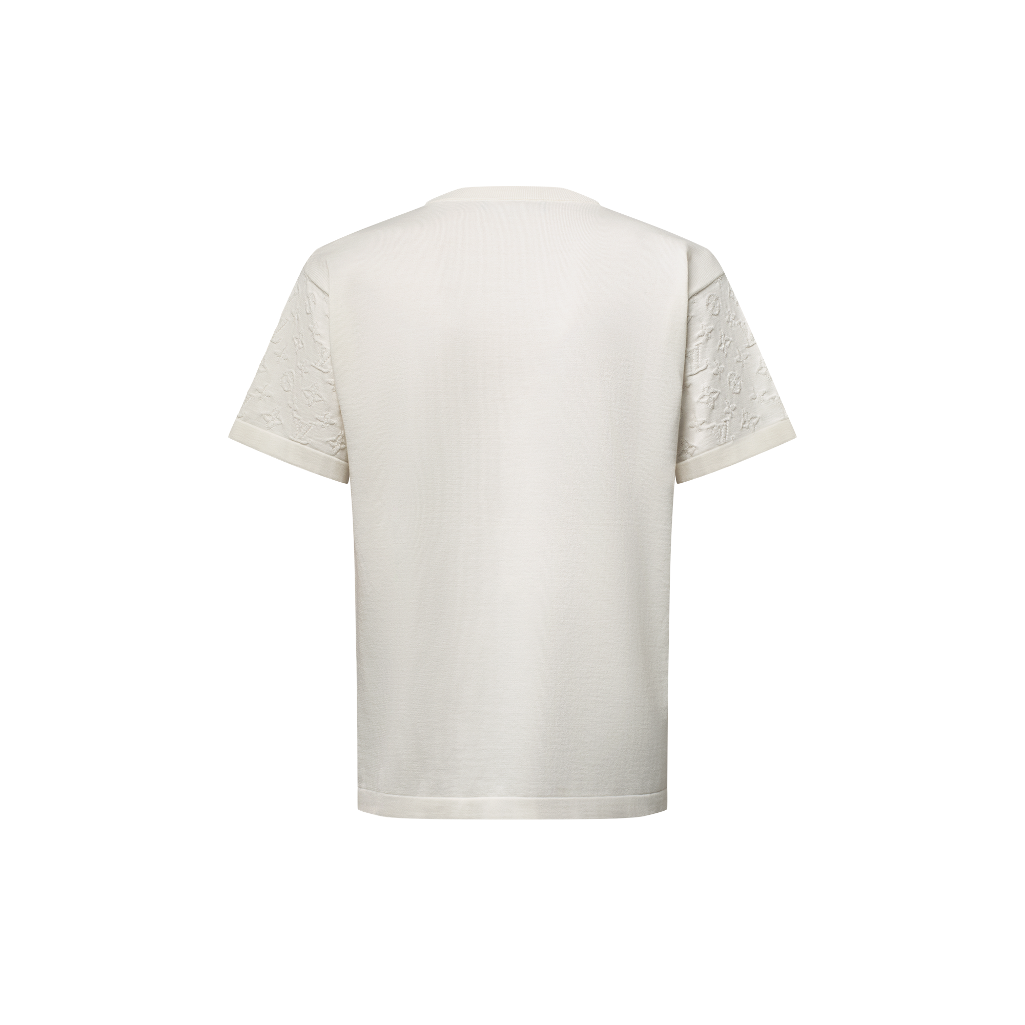 Camiseta de manga corta y cuello redondo en algodón  Hombre Prêt-à-Porter Camisetas y polos | LOUIS VUITTON (Zoom de producto)