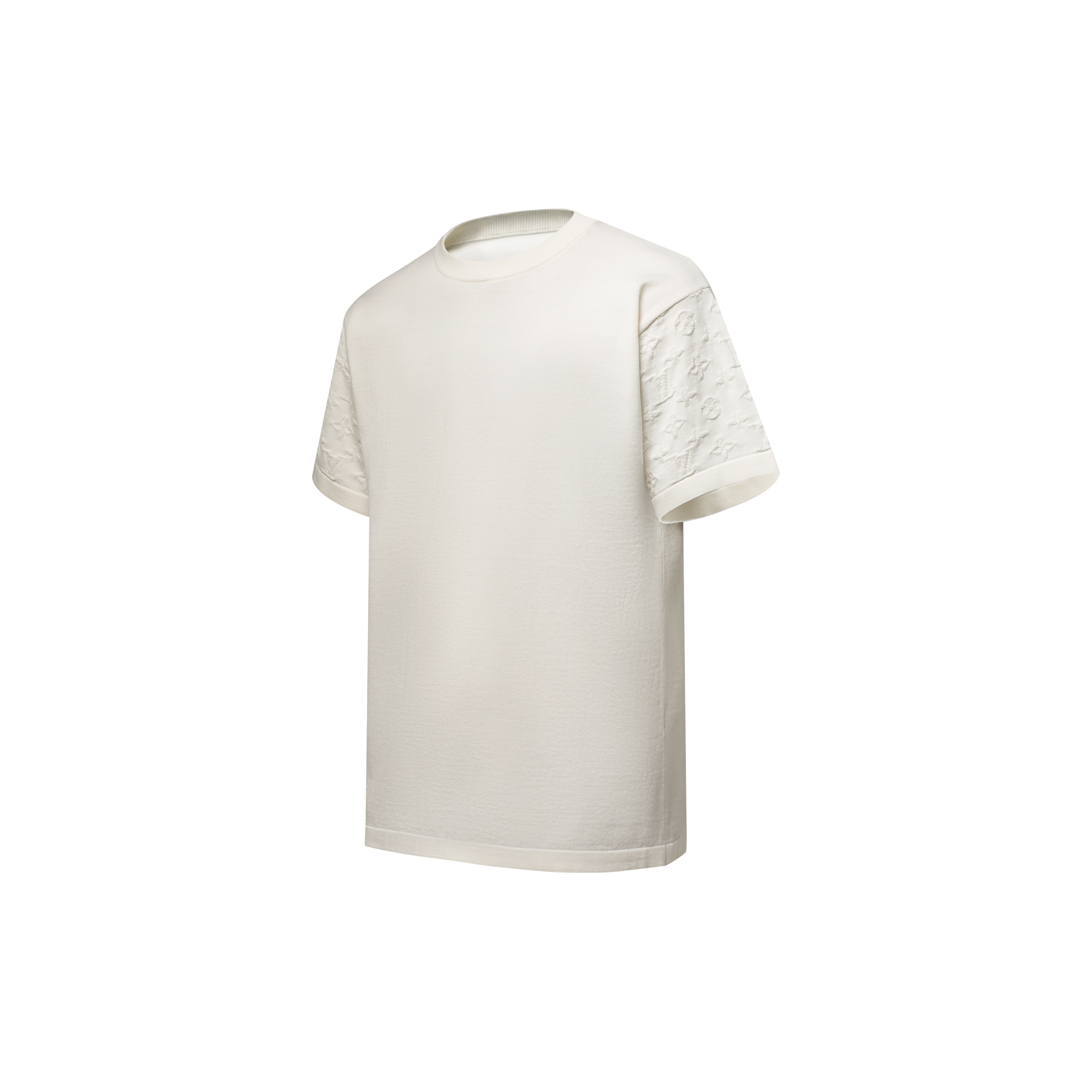 Camiseta de manga corta y cuello redondo en algodón  Hombre Prêt-à-Porter Camisetas y polos | LOUIS VUITTON (Zoom de producto)