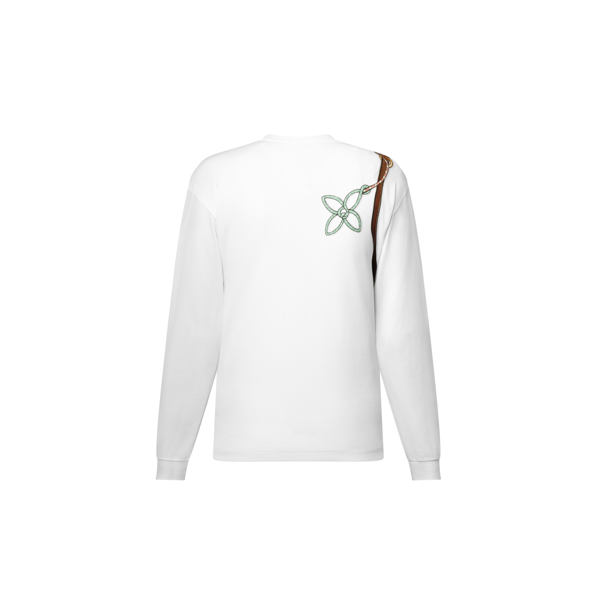 Camiseta de manga larga con estampado Keepit  Mujer Prêt-à-Porter Tops | LOUIS VUITTON (Zoom de producto)