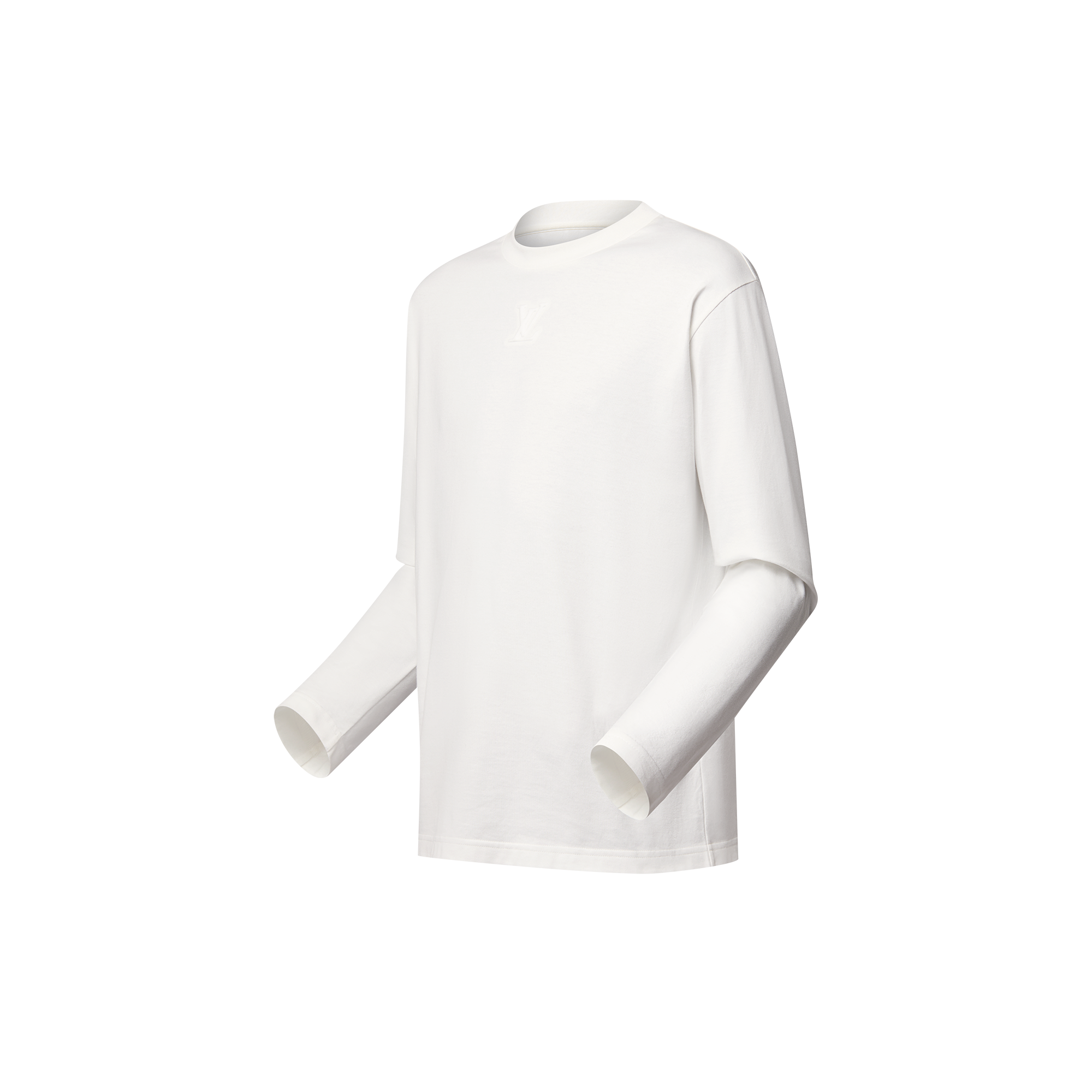 Camiseta de manga larga con logotipo LV  Hombre Prêt-à-Porter Camisetas y polos | LOUIS VUITTON (Zoom de producto)