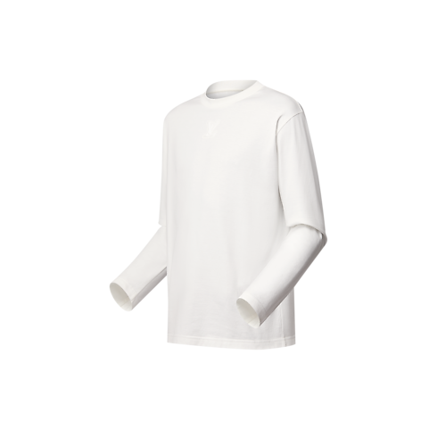Camiseta de manga larga con logotipo LV Hombre Prêt-à-Porter Camisetas y polos | LOUIS VUITTON (Zoom de producto)