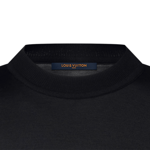 Camiseta de noche de manga larga en lana superfina Hombre Prêt-à-Porter Todo Prêt-à-Porter | LOUIS VUITTON (Zoom de producto)