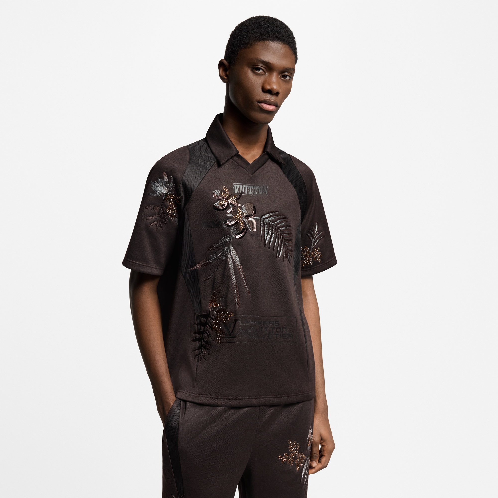 Camiseta de punto con adornos  Hombre Prêt-à-Porter Camisetas y polos | LOUIS VUITTON (Zoom de producto)