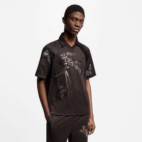 Camiseta de punto con adornos Hombre Prêt-à-Porter Camisetas y polos | LOUIS VUITTON (Zoom de producto)