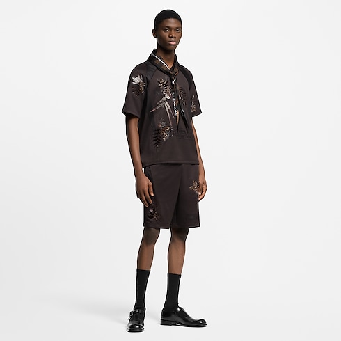 Camiseta de punto con adornos Hombre Prêt-à-Porter Camisetas y polos | LOUIS VUITTON (Zoom de producto)