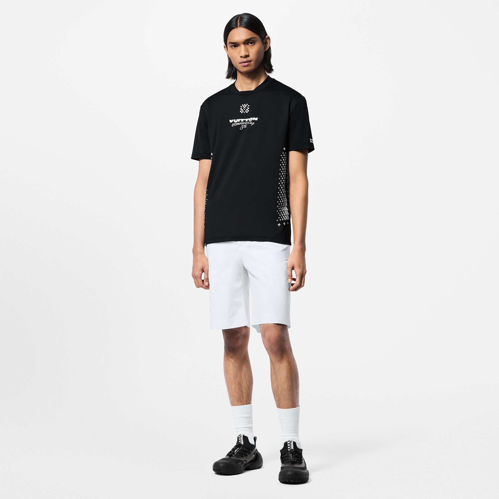 Camiseta de tejido técnico  Hombre Prêt-à-Porter Camisetas y polos | LOUIS VUITTON (Zoom de producto)