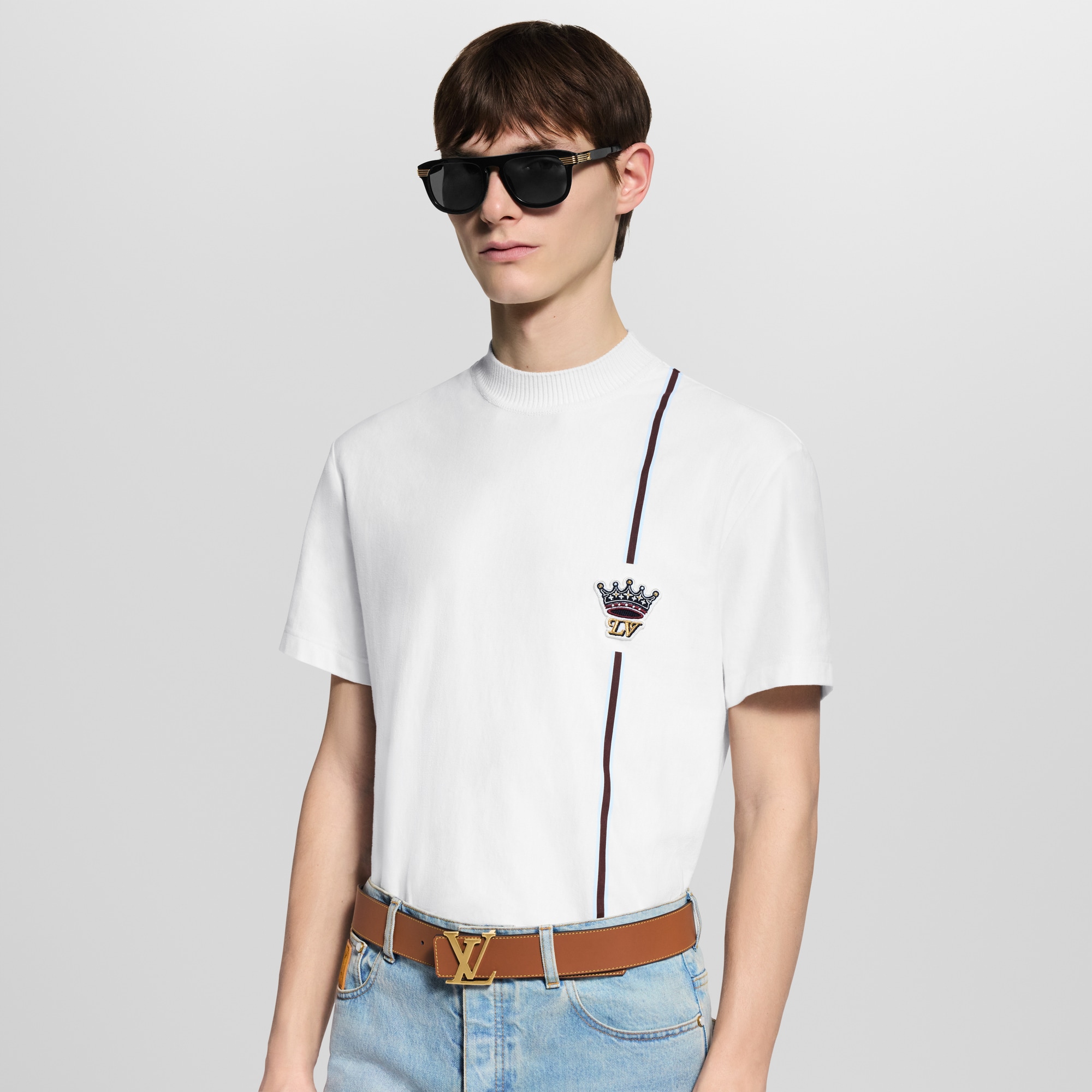 Camiseta distintiva  Hombre Prêt-à-Porter Camisetas y polos | LOUIS VUITTON (Zoom de producto)