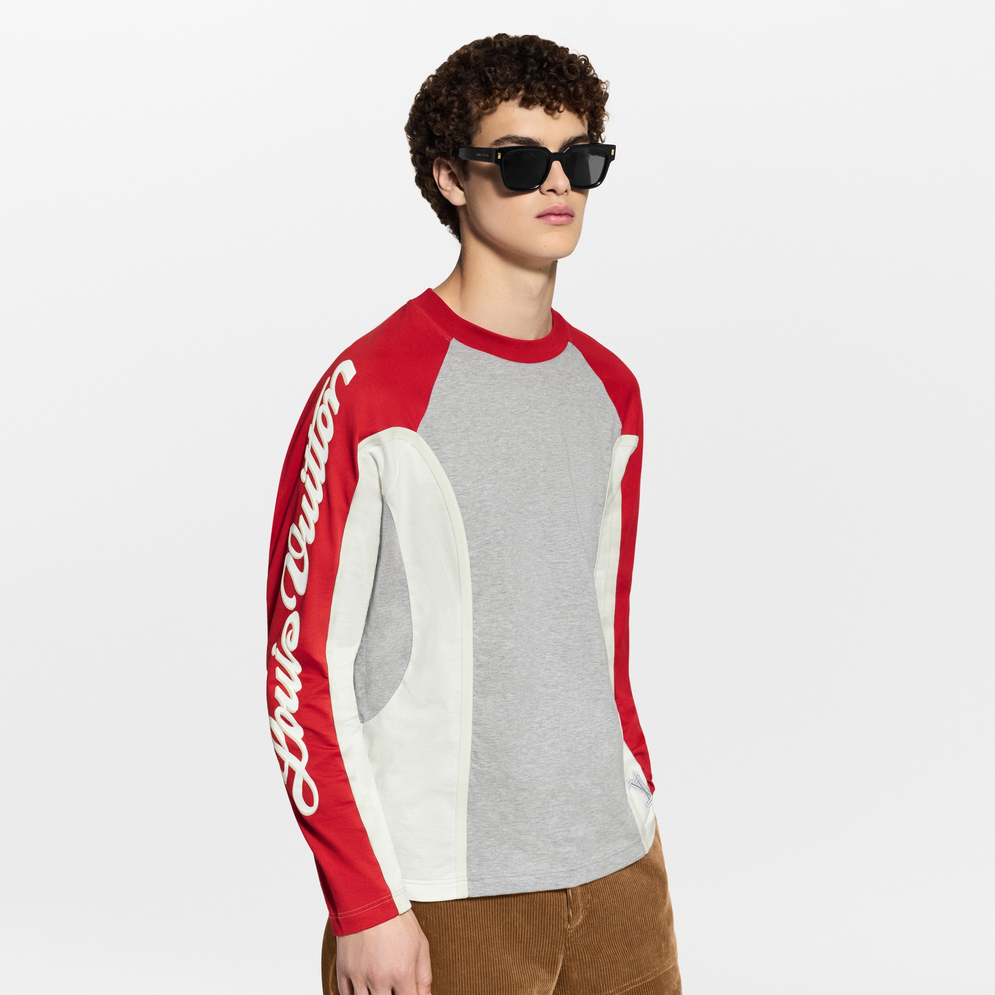 Camiseta distintiva de manga larga  Hombre Prêt-à-Porter Camisetas y polos | LOUIS VUITTON (Zoom de producto)