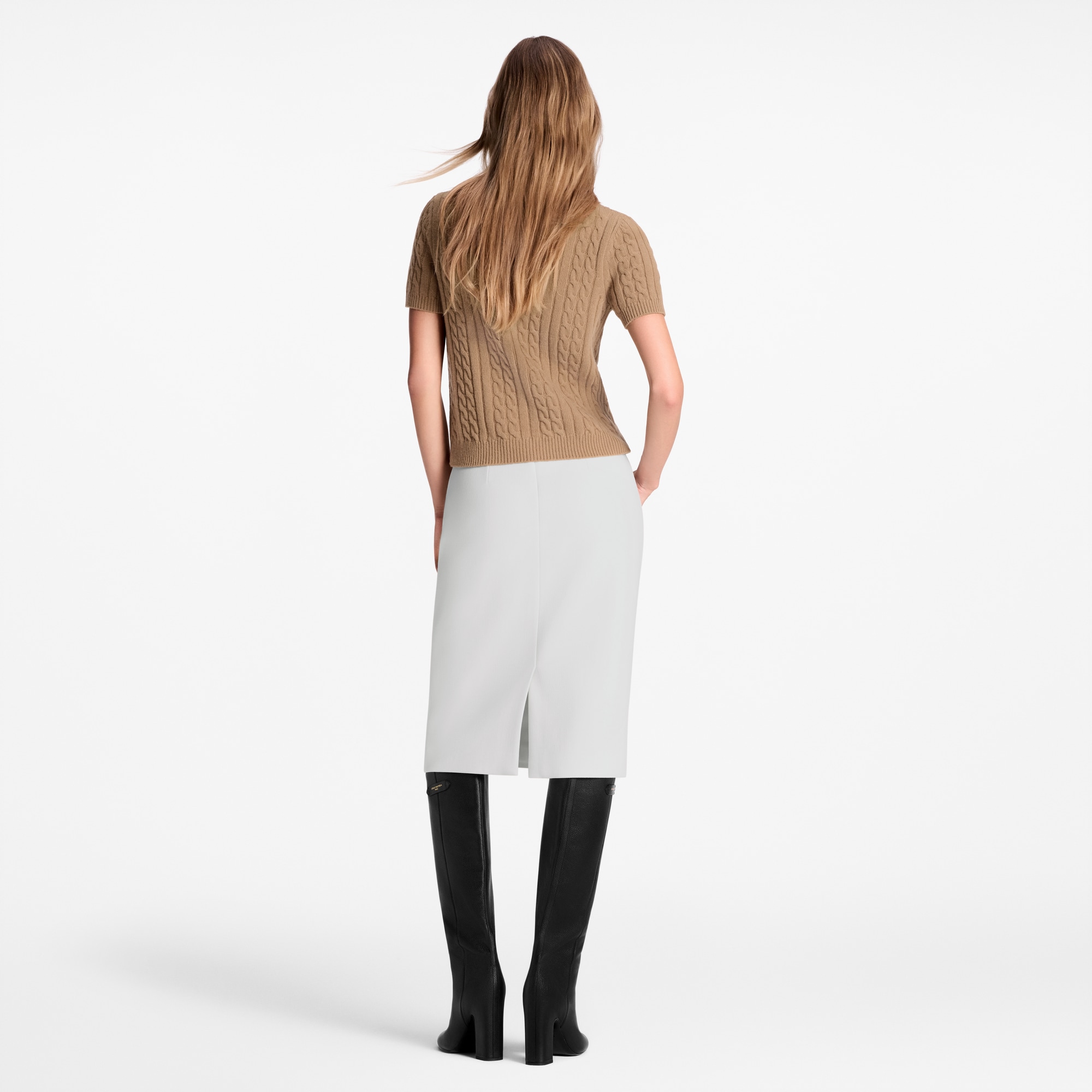 Camiseta distintiva de punto de ochos  Mujer Prêt-à-Porter Artículos de punto | LOUIS VUITTON (Zoom de producto)