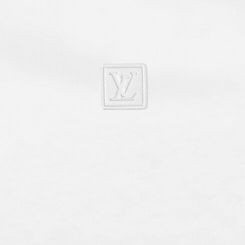 Camiseta en mezcla de materiales Hombre Prêt-à-Porter Camisetas y polos | LOUIS VUITTON (Zoom de producto)