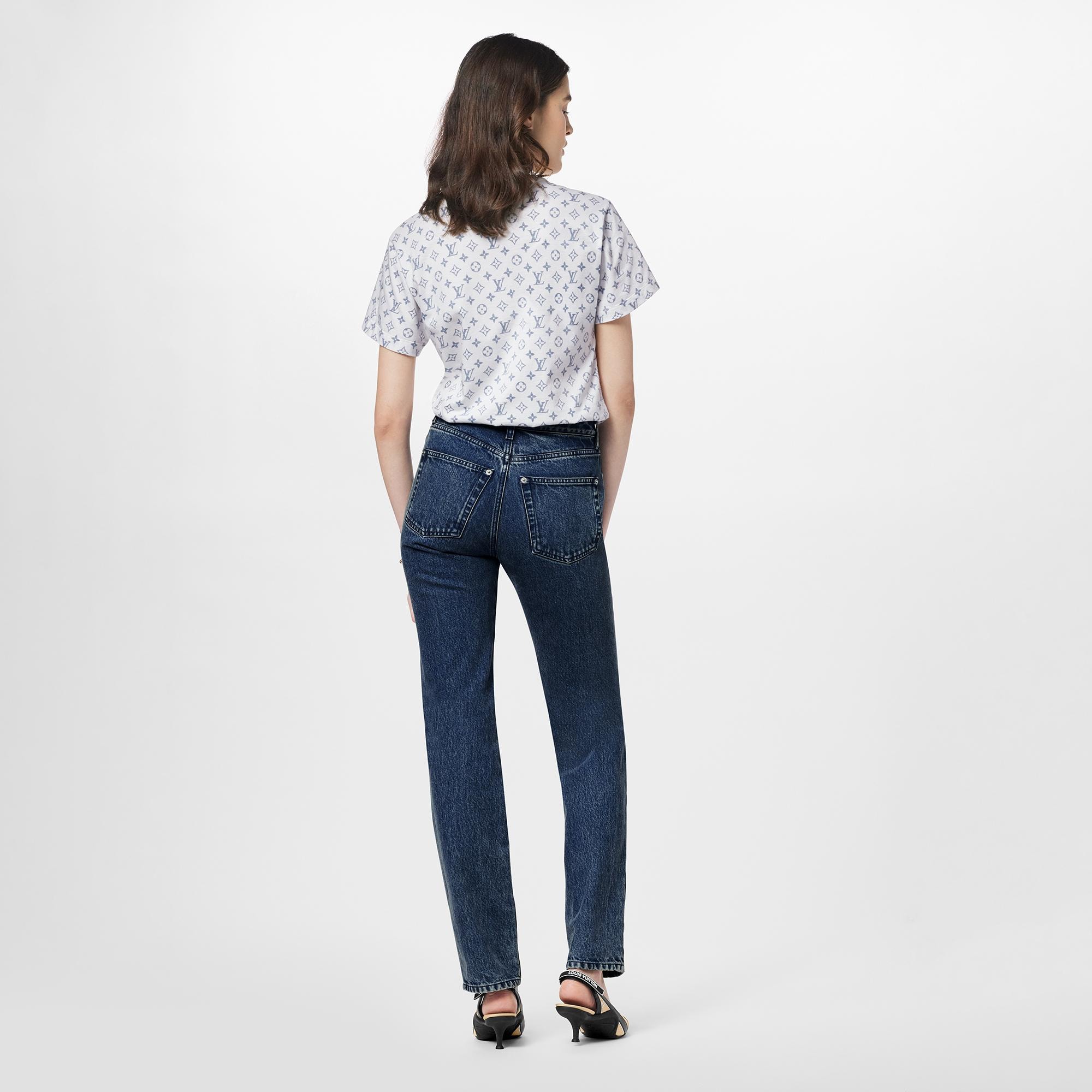 Camiseta estampada LV Escale  Mujer Prêt-à-Porter Tops | LOUIS VUITTON (Zoom de producto)