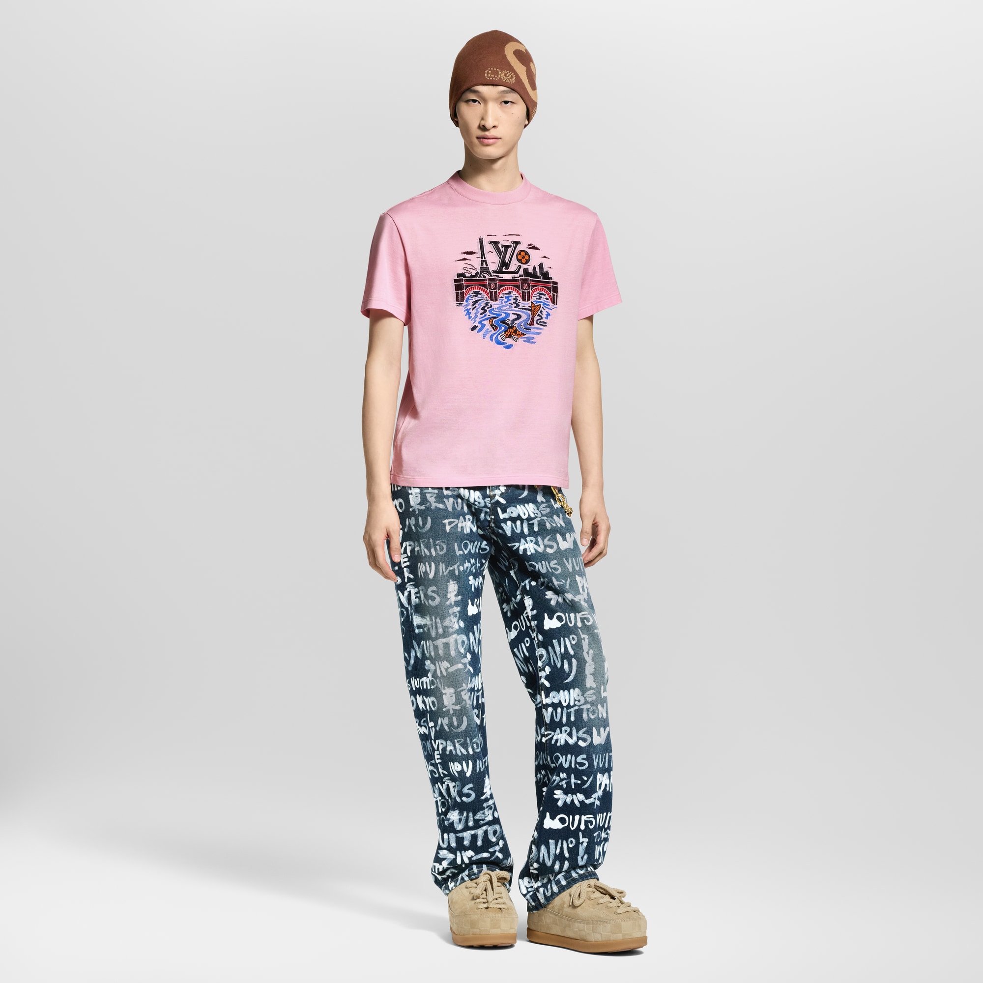 Camiseta gráfica  Hombre Prêt-à-Porter Camisetas y polos | LOUIS VUITTON (Zoom de producto)