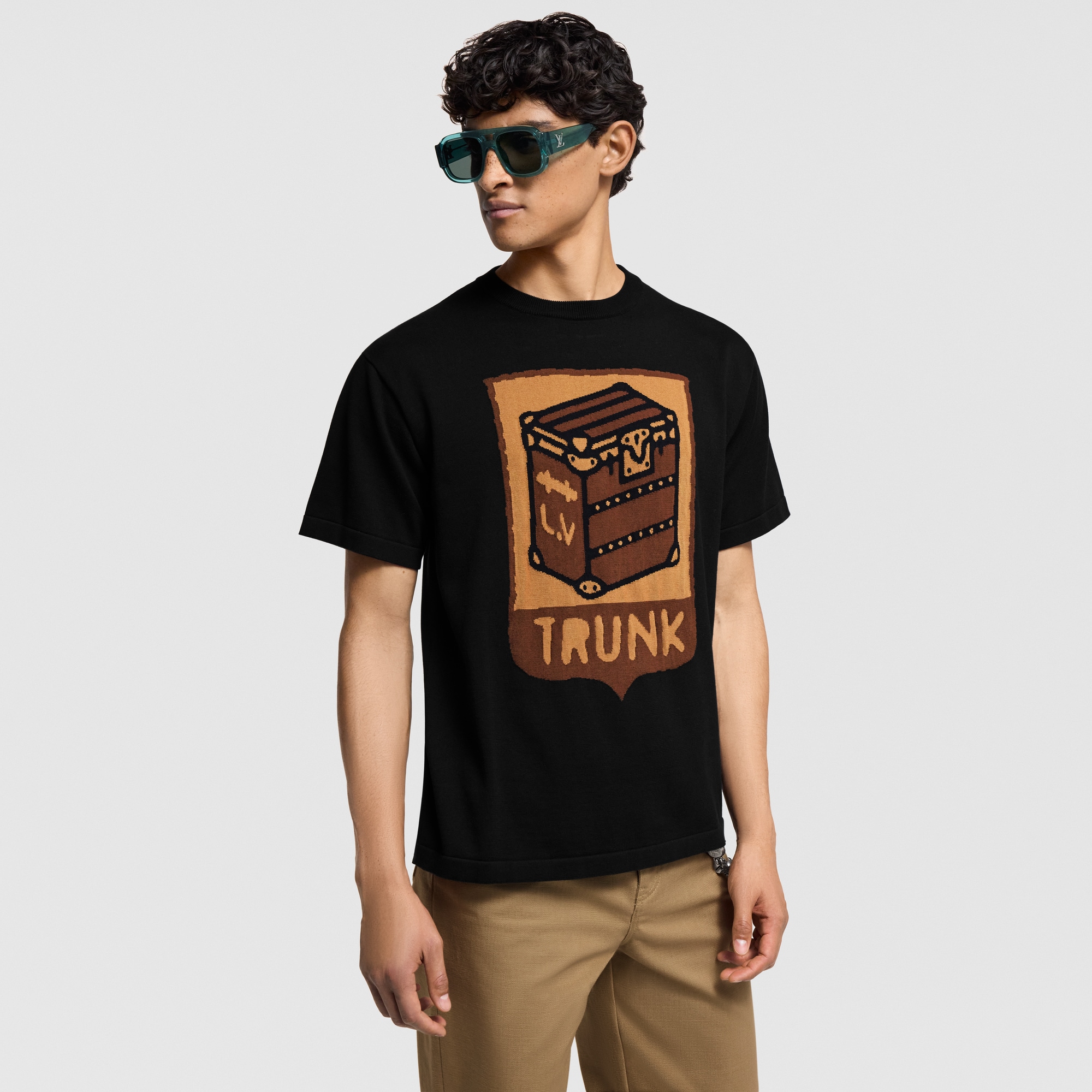 Camiseta gráfica de cuello redondo y manga corta  Hombre Prêt-à-Porter Todo Prêt-à-Porter | LOUIS VUITTON (Zoom de producto)