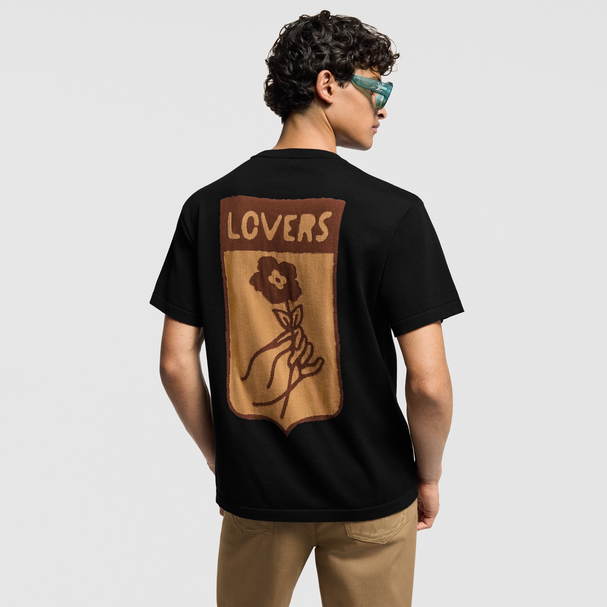 Camiseta gráfica de cuello redondo y manga corta  Hombre Prêt-à-Porter Todo Prêt-à-Porter | LOUIS VUITTON (Zoom de producto)