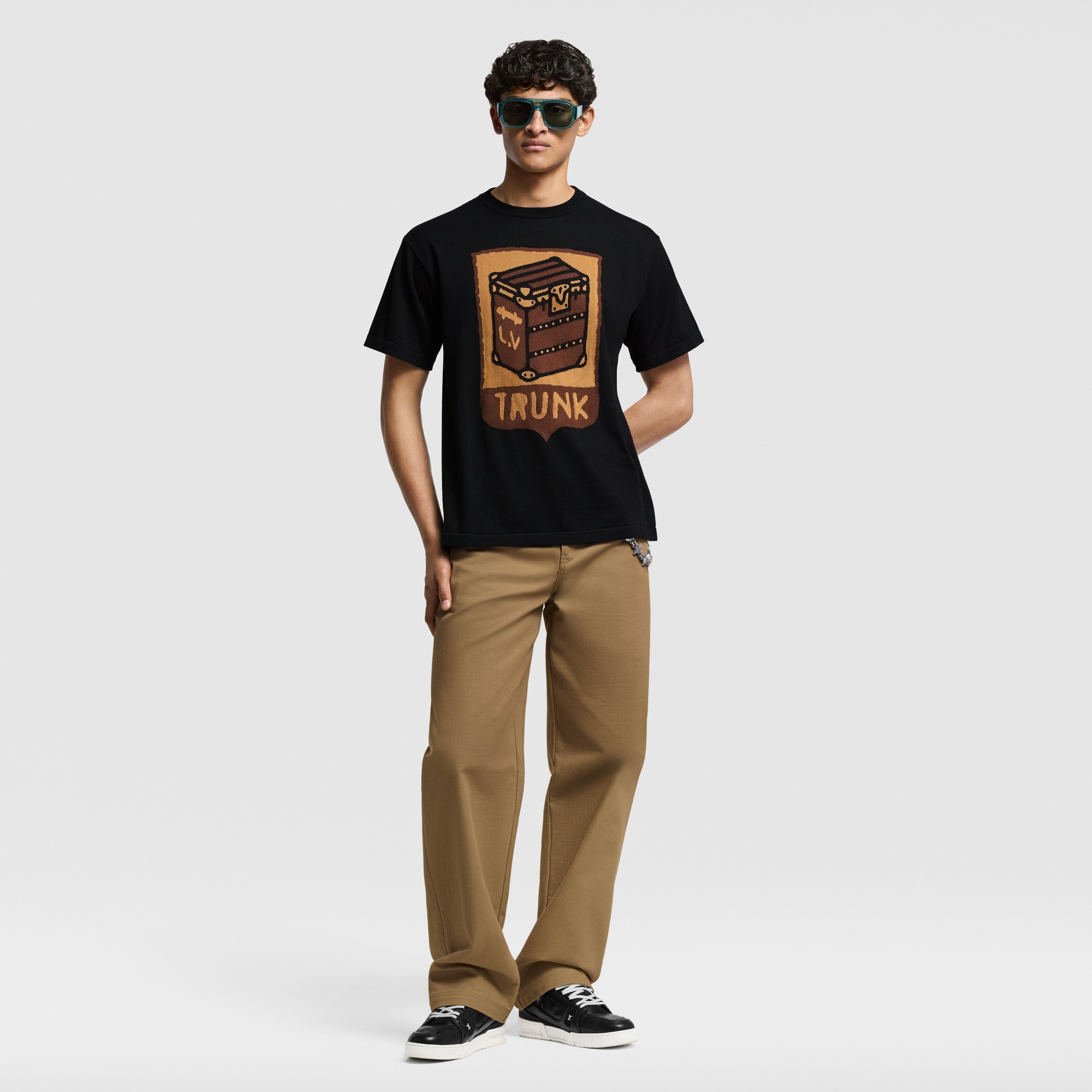 Camiseta gráfica de cuello redondo y manga corta  Hombre Prêt-à-Porter Todo Prêt-à-Porter | LOUIS VUITTON (Zoom de producto)