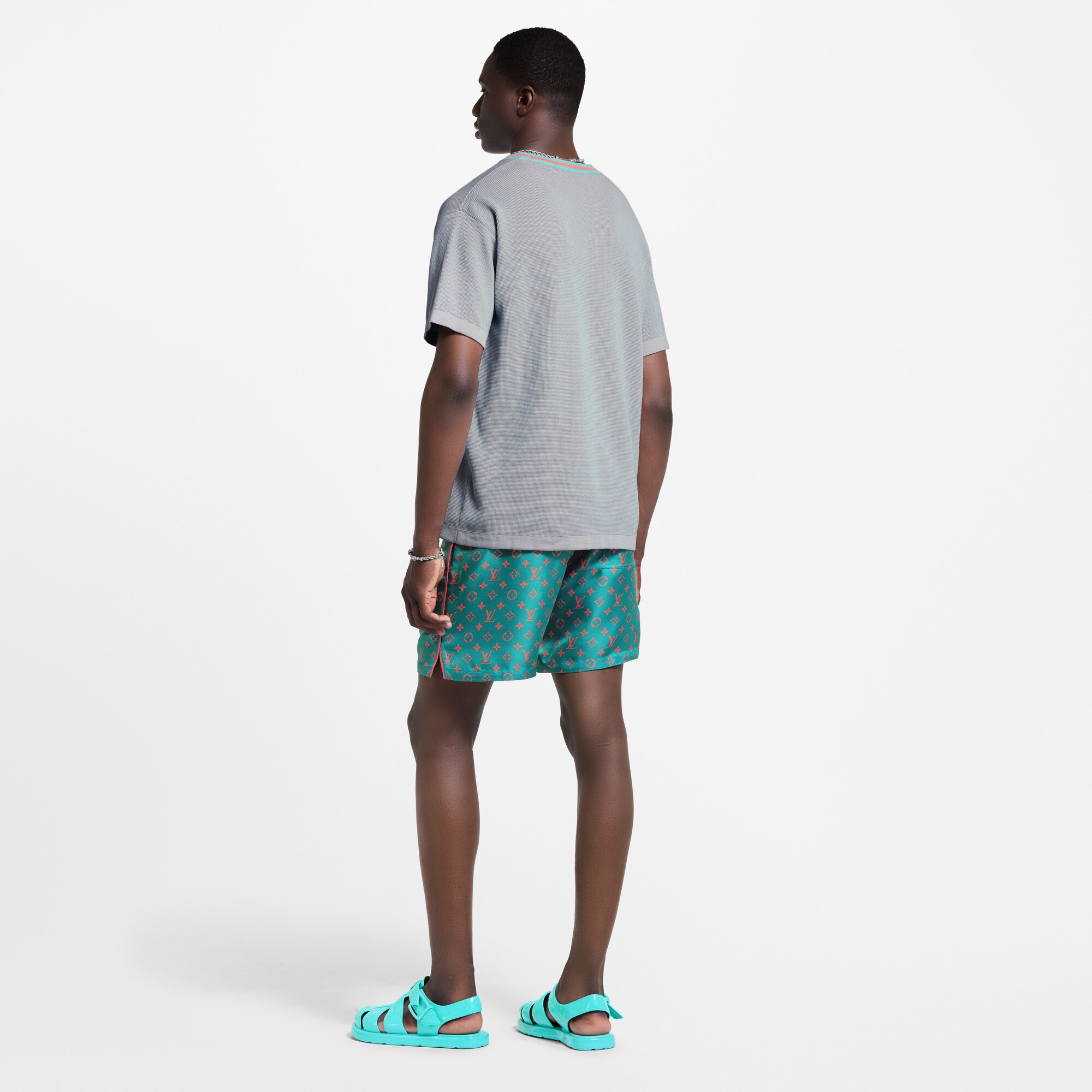 Camiseta gráfica de cuello redondo y manga corta  Hombre Prêt-à-Porter Punto y sudaderas | LOUIS VUITTON (Zoom de producto)
