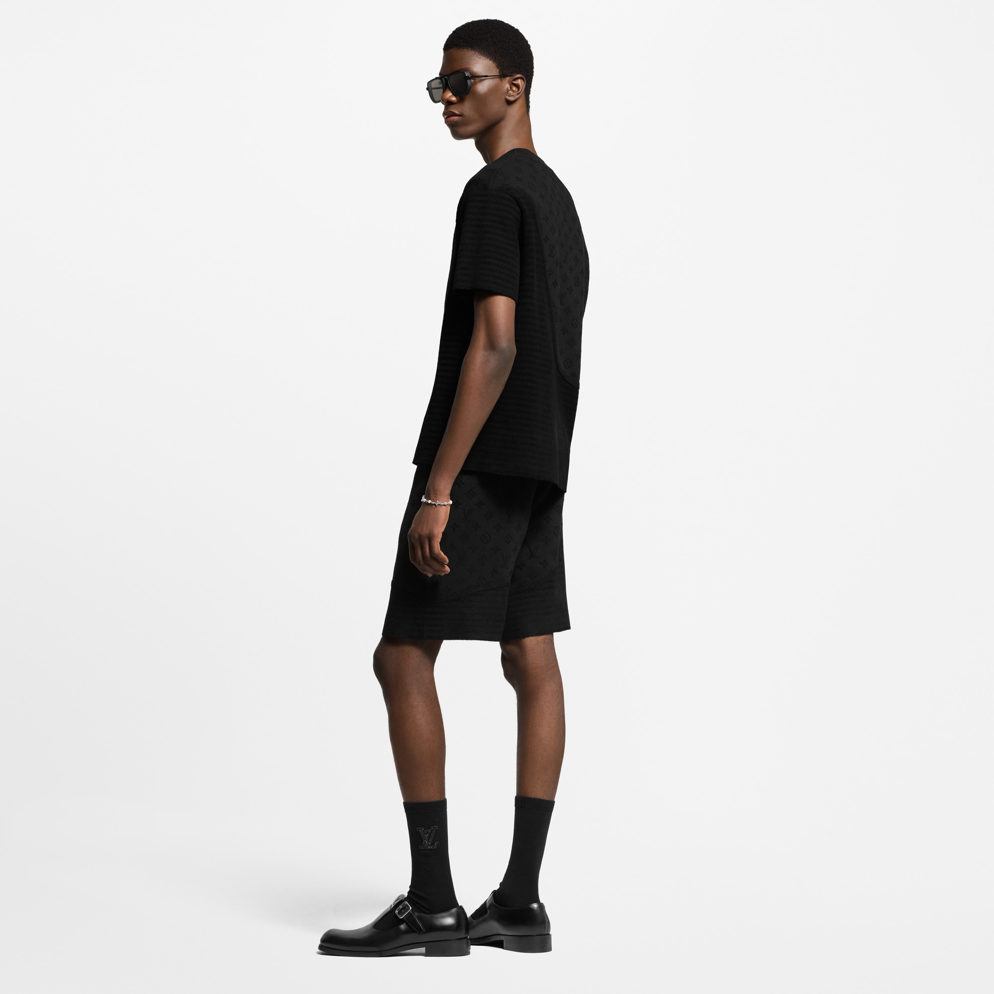 Camiseta gráfica de manga corta en Jacquard  Hombre Prêt-à-Porter Todo Prêt-à-Porter | LOUIS VUITTON (Zoom de producto)