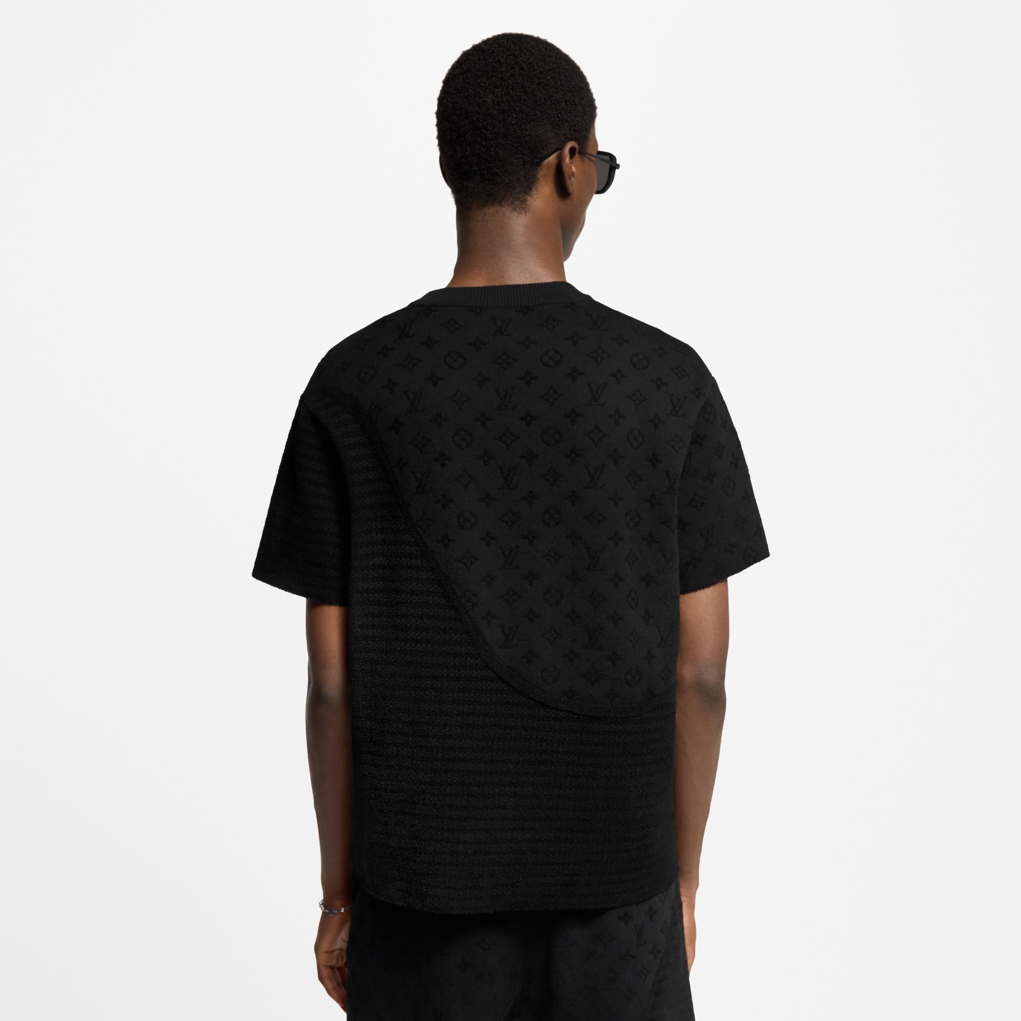 Camiseta gráfica de manga corta en Jacquard  Hombre Prêt-à-Porter Todo Prêt-à-Porter | LOUIS VUITTON (Zoom de producto)