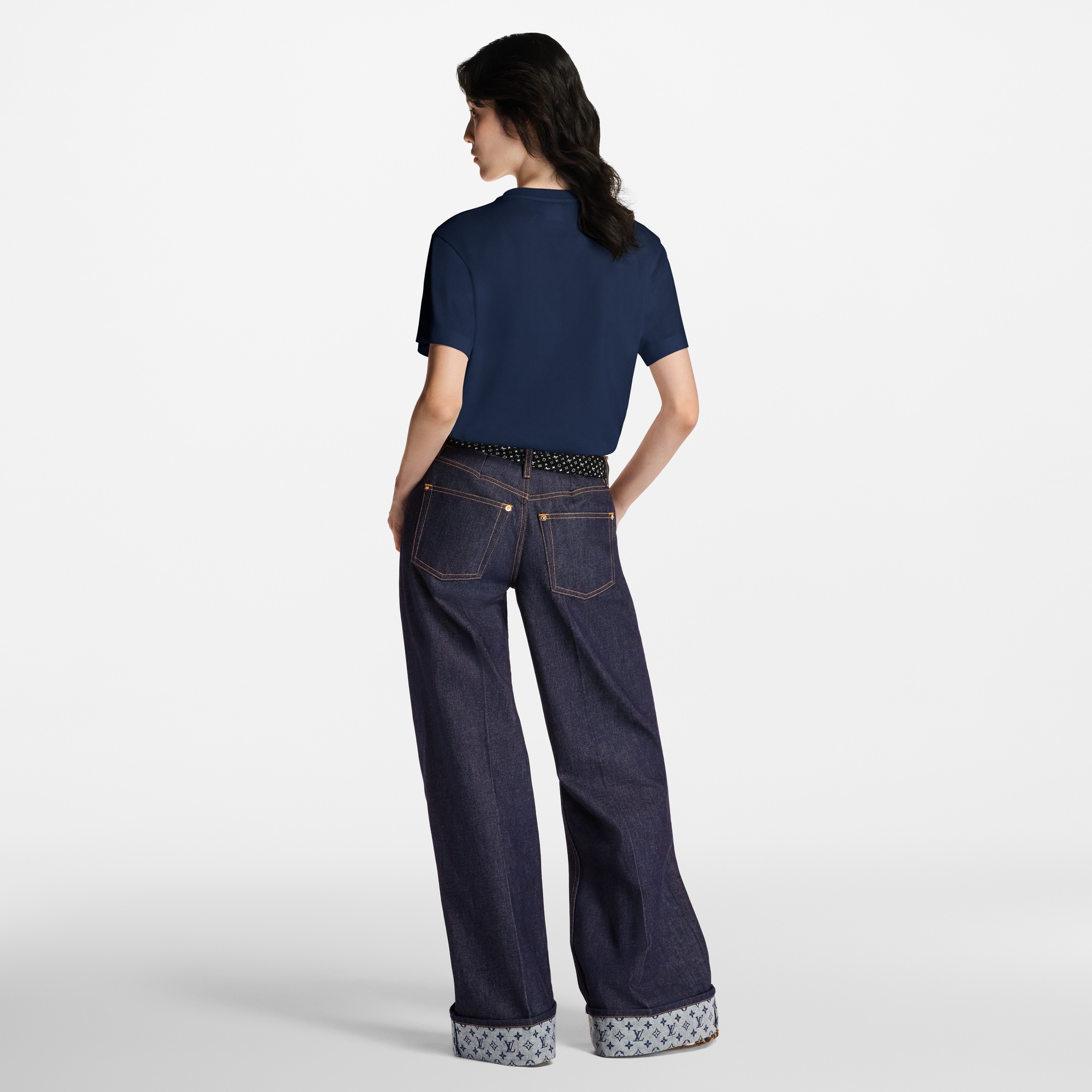 Camiseta LV Crest  Mujer Prêt-à-Porter Tops | LOUIS VUITTON (Zoom de producto)