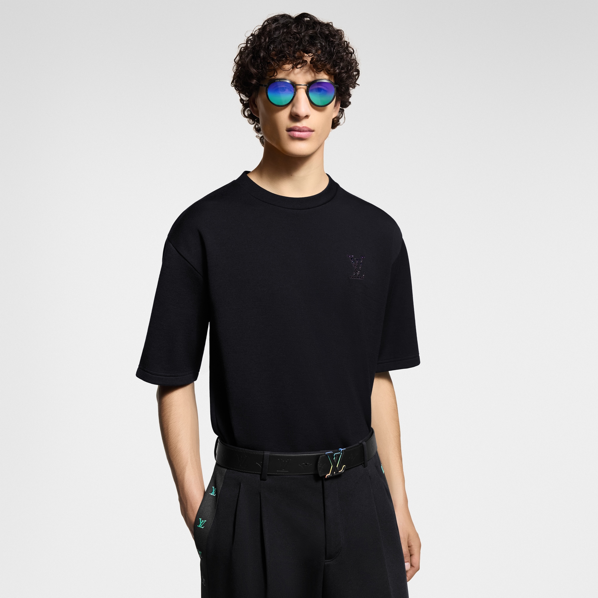 Camiseta LV de punto  Hombre Prêt-à-Porter Camisetas y polos | LOUIS VUITTON (Zoom de producto)