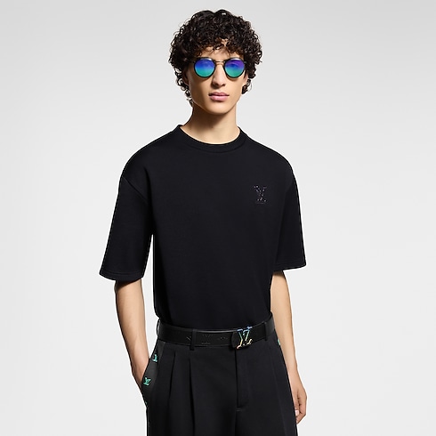 Camiseta LV de punto Hombre Prêt-à-Porter Camisetas y polos | LOUIS VUITTON (Zoom de producto)