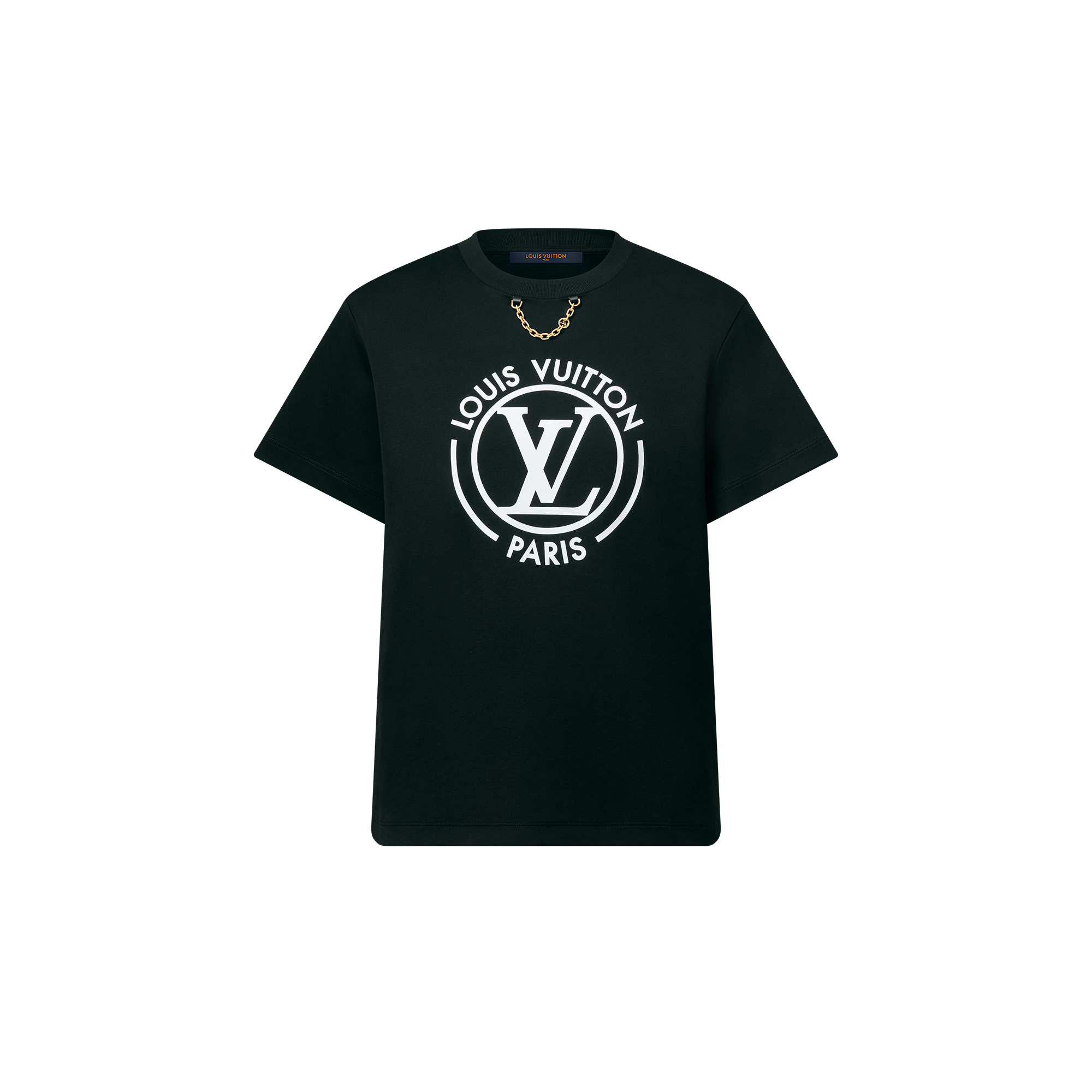 Camiseta LV flocada  Mujer Prêt-à-Porter Tops | LOUIS VUITTON (Zoom de producto)