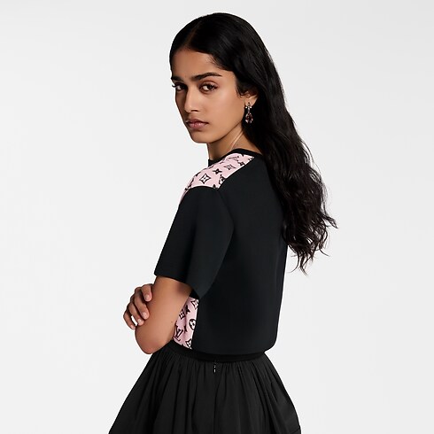 Camiseta Monogram Mujer Prêt-à-Porter Tops | LOUIS VUITTON (Zoom de producto)