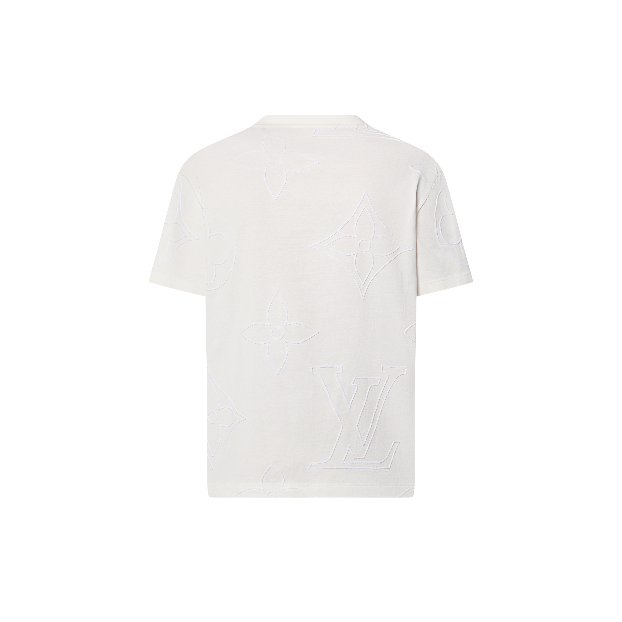 Camiseta Monogram de algodón bordado  Hombre Prêt-à-Porter Camisetas y polos | LOUIS VUITTON (Zoom de producto)