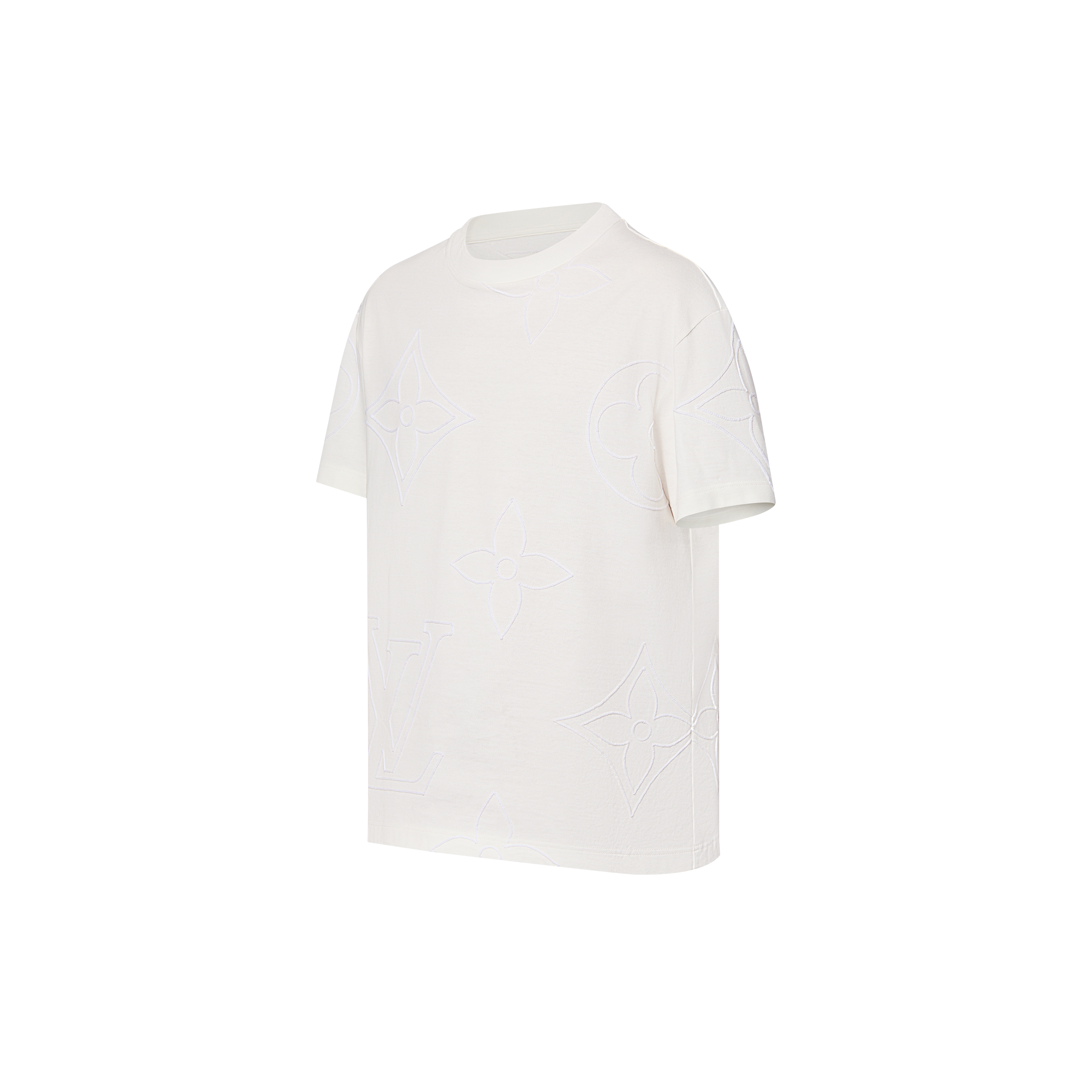 Camiseta Monogram de algodón bordado  Hombre Prêt-à-Porter Camisetas y polos | LOUIS VUITTON (Zoom de producto)