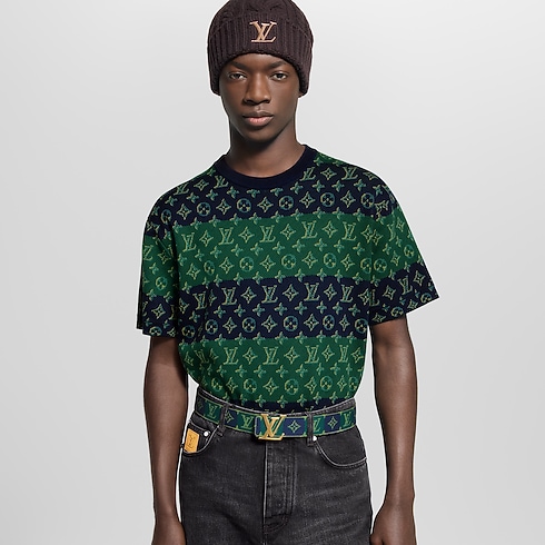 Camiseta Monogram de cuello redondo Hombre Prêt-à-Porter Todo Prêt-à-Porter | LOUIS VUITTON (Zoom de producto)