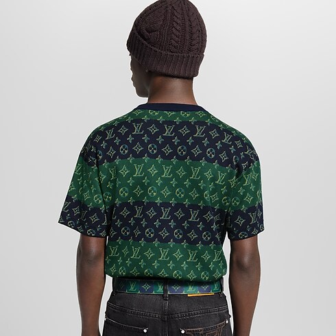Camiseta Monogram de cuello redondo Hombre Prêt-à-Porter Todo Prêt-à-Porter | LOUIS VUITTON (Zoom de producto)