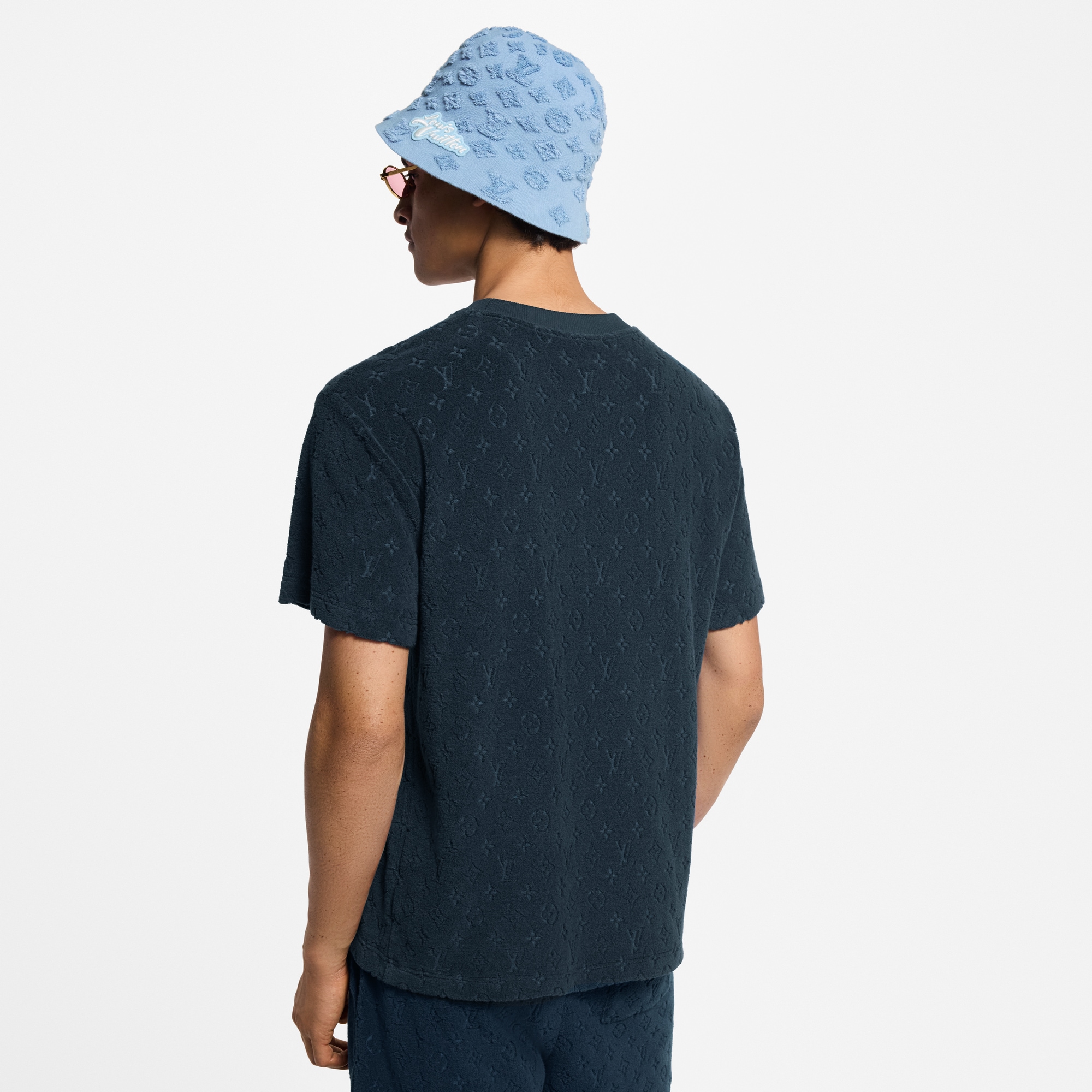 Camiseta Monogram de felpa francesa  Hombre Prêt-à-Porter Camisetas y polos | LOUIS VUITTON (Zoom de producto)