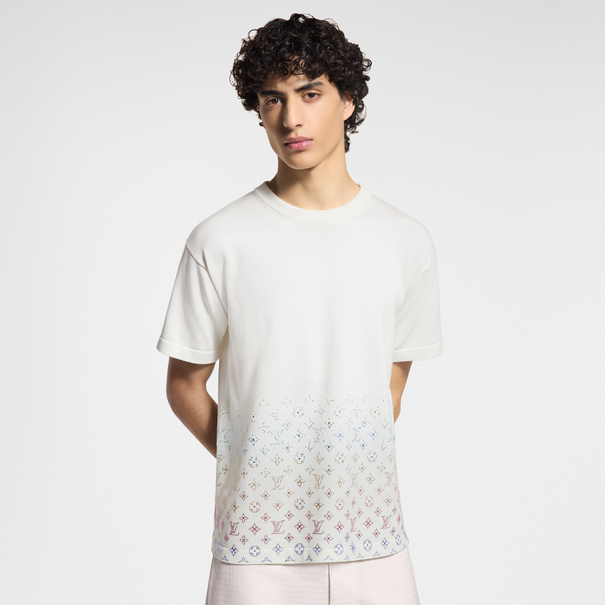 Camiseta Monogram de manga corta  Hombre Prêt-à-Porter Punto y sudaderas | LOUIS VUITTON (Zoom de producto)