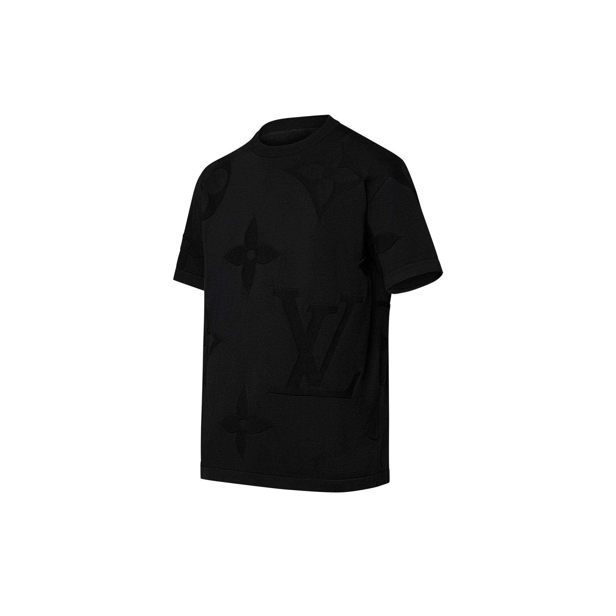 Camiseta Monogram de manga corta en algodón  Hombre Prêt-à-Porter Punto y sudaderas | LOUIS VUITTON (Zoom de producto)