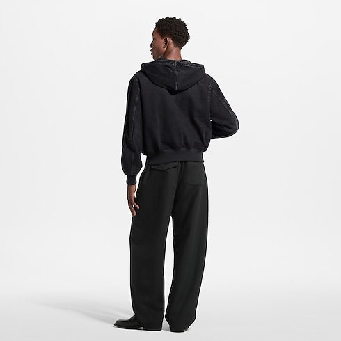 Camiseta Monogram de manga corta en Jacquard Hombre Prêt-à-Porter Todo Prêt-à-Porter | LOUIS VUITTON (Zoom de producto)
