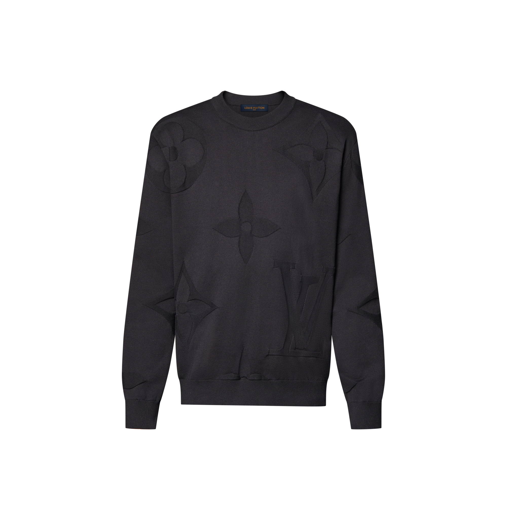 Camiseta Monogram de manga larga en algodón  Hombre Prêt-à-Porter Todo Prêt-à-Porter | LOUIS VUITTON (Zoom de producto)