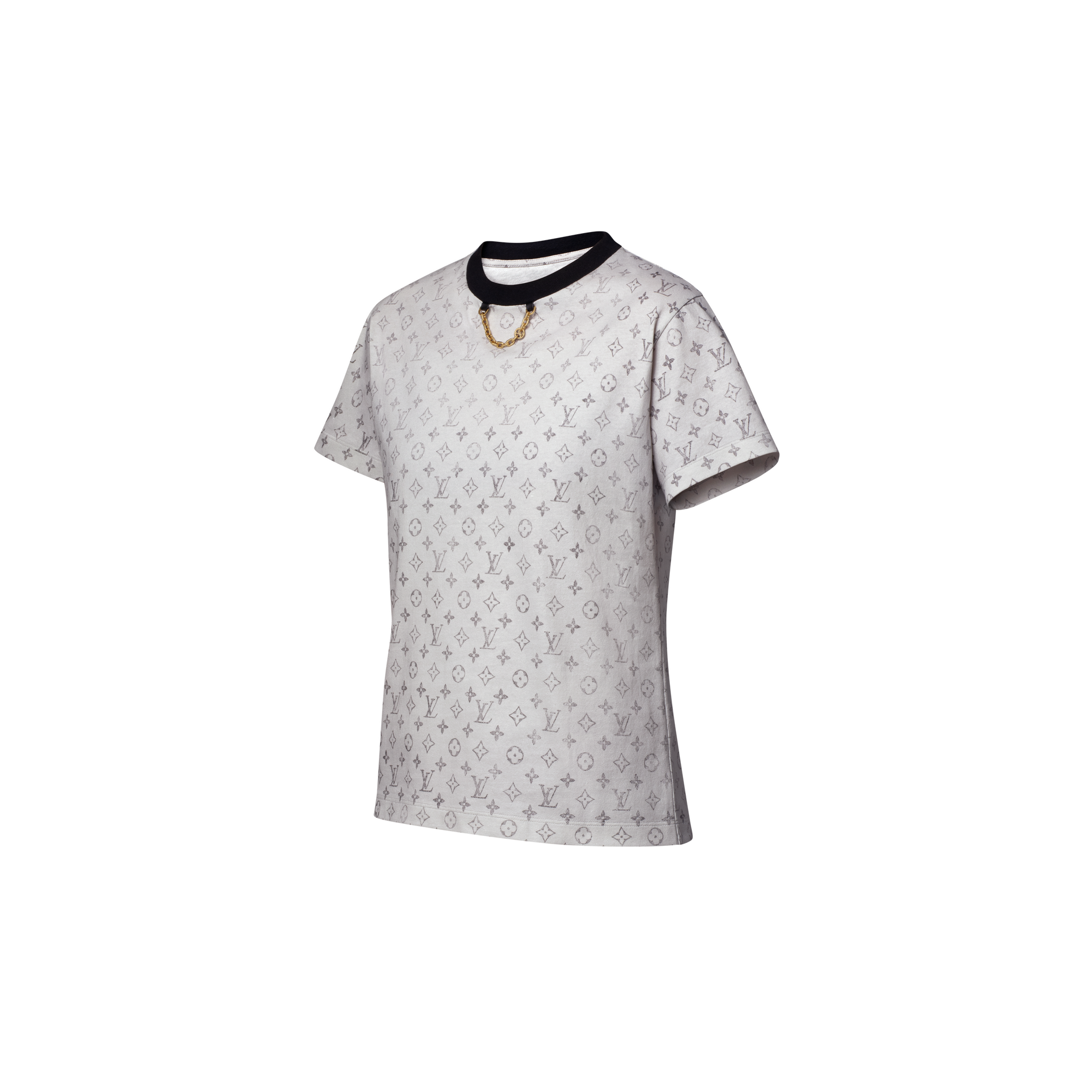 Camiseta Monogram deslavada  Mujer Prêt-à-Porter Tops | LOUIS VUITTON (Zoom de producto)