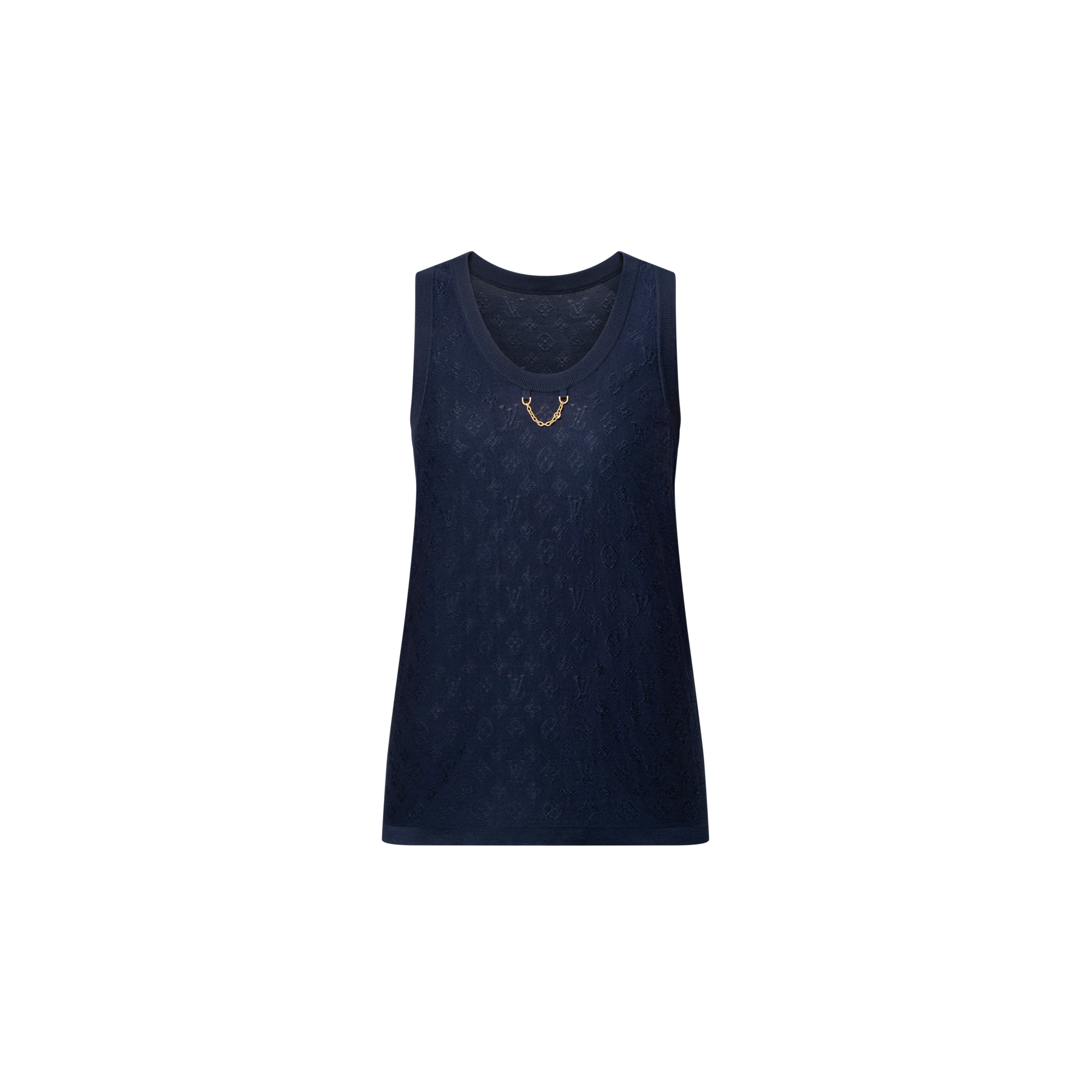 Camiseta Monogram sin mangas  Mujer Prêt-à-Porter Tops | LOUIS VUITTON (Zoom de producto)