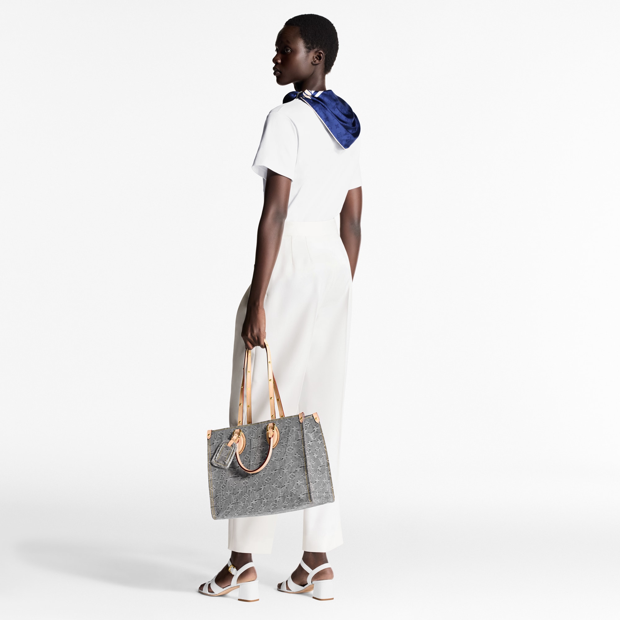 Camiseta Nautical con fular  Mujer Prêt-à-Porter Tops | LOUIS VUITTON (Zoom de producto)