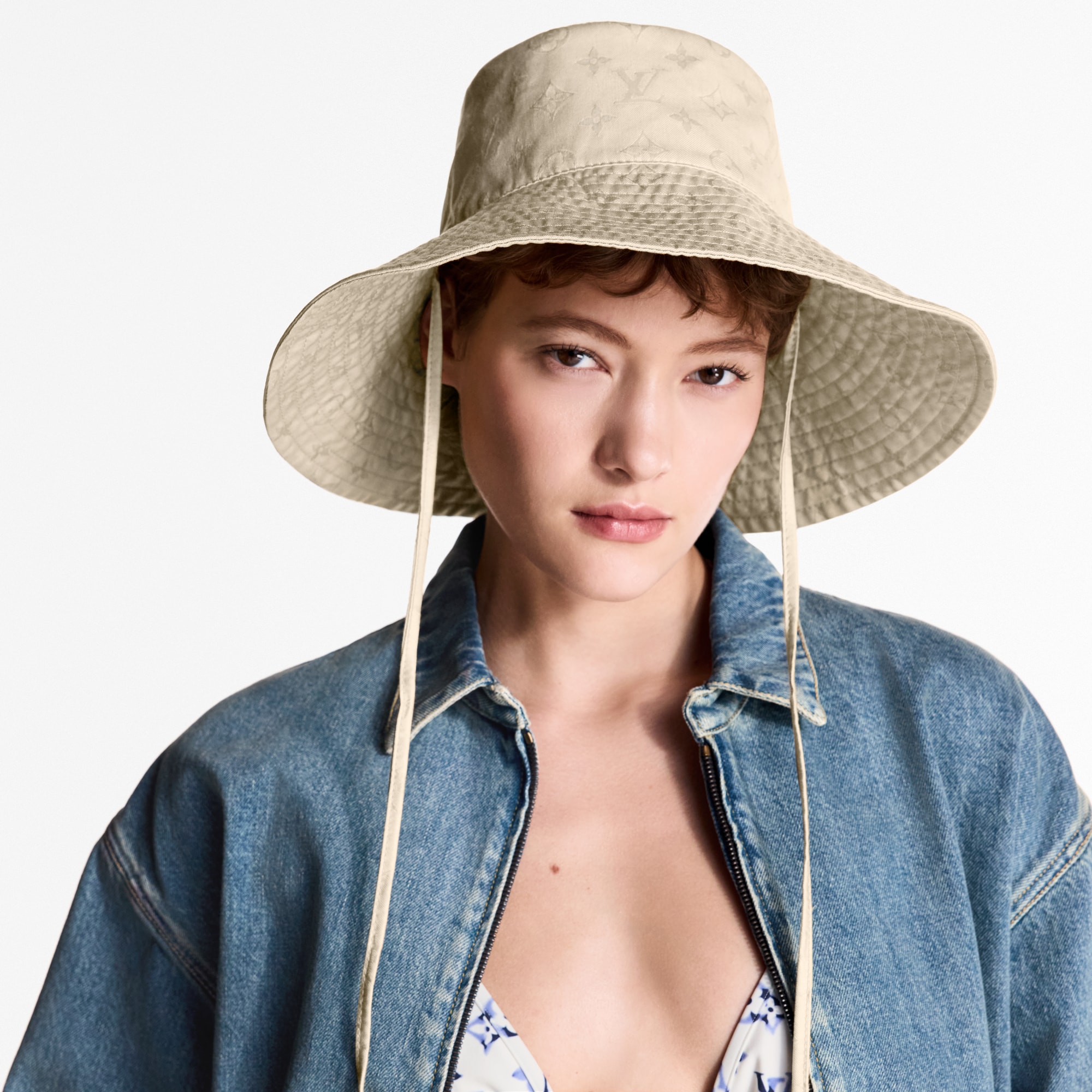Capelina LV Sunshine S00 Mujer Accesorios Sombreros y Gorras | LOUIS VUITTON (Zoom de producto)