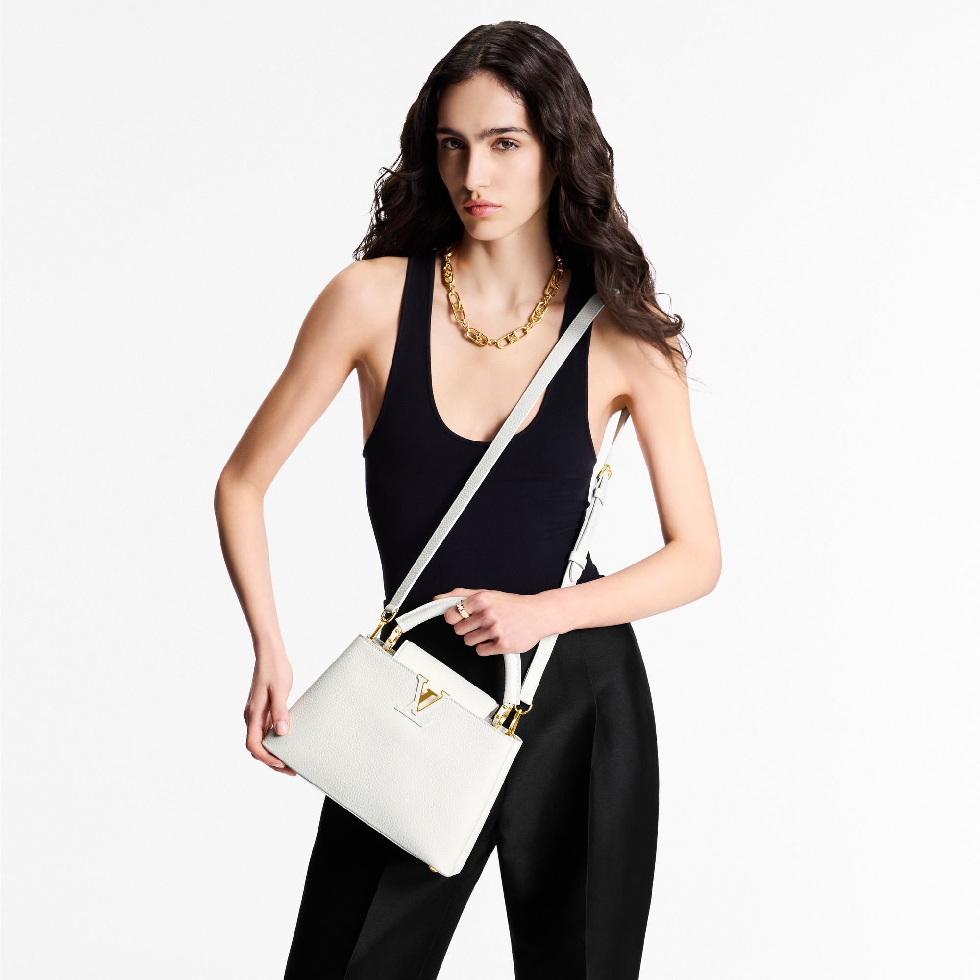Capucines BB Piel Taurillon Mujer Bolsos Capucines | LOUIS VUITTON (Zoom de producto)