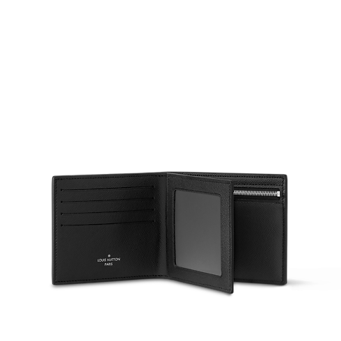 Cartera Amerigo Piel Taïga Hombre Personalización Pequeña Marroquinería | LOUIS VUITTON (Zoom de producto)