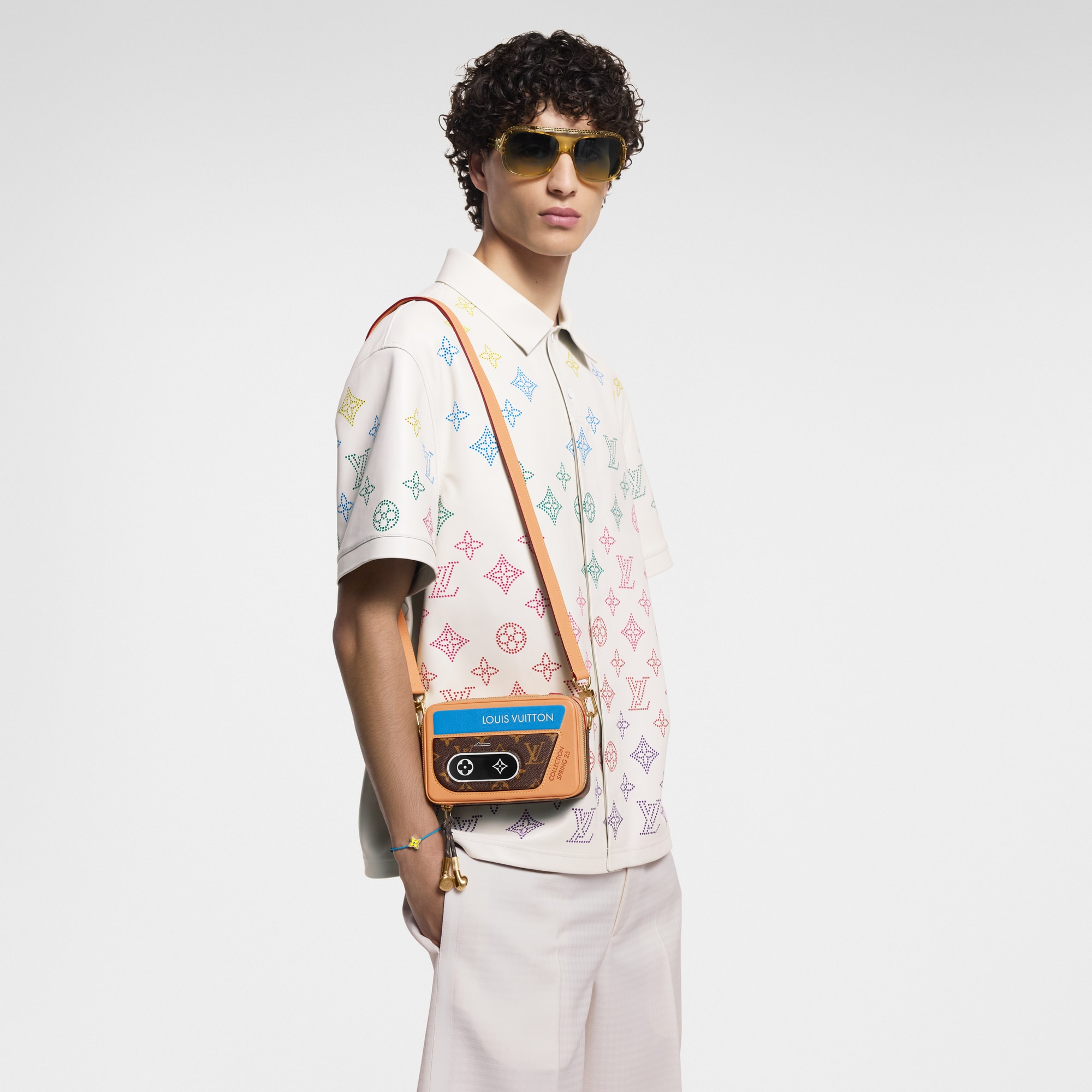 Cartera Baladeur con bandolera Otros pieles Hombre Carteras y pequeña marroquinería Mini Bolsos | LOUIS VUITTON (Zoom de producto)