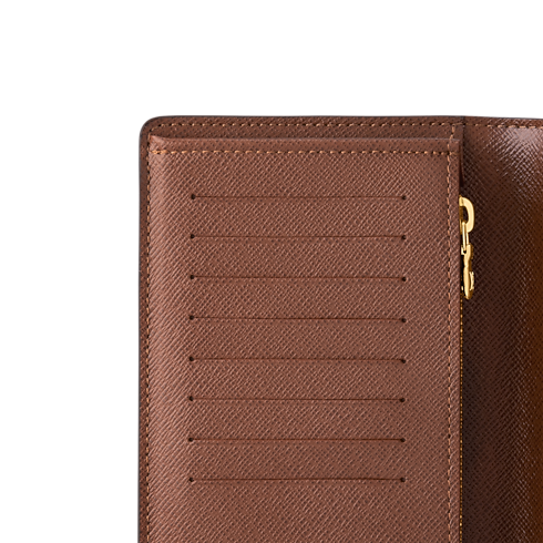 Cartera Brazza Lona Monogram Bolsos y pequeña marroquinería Personalización de artículos de cuero } | LOUIS VUITTON (Zoom de producto)